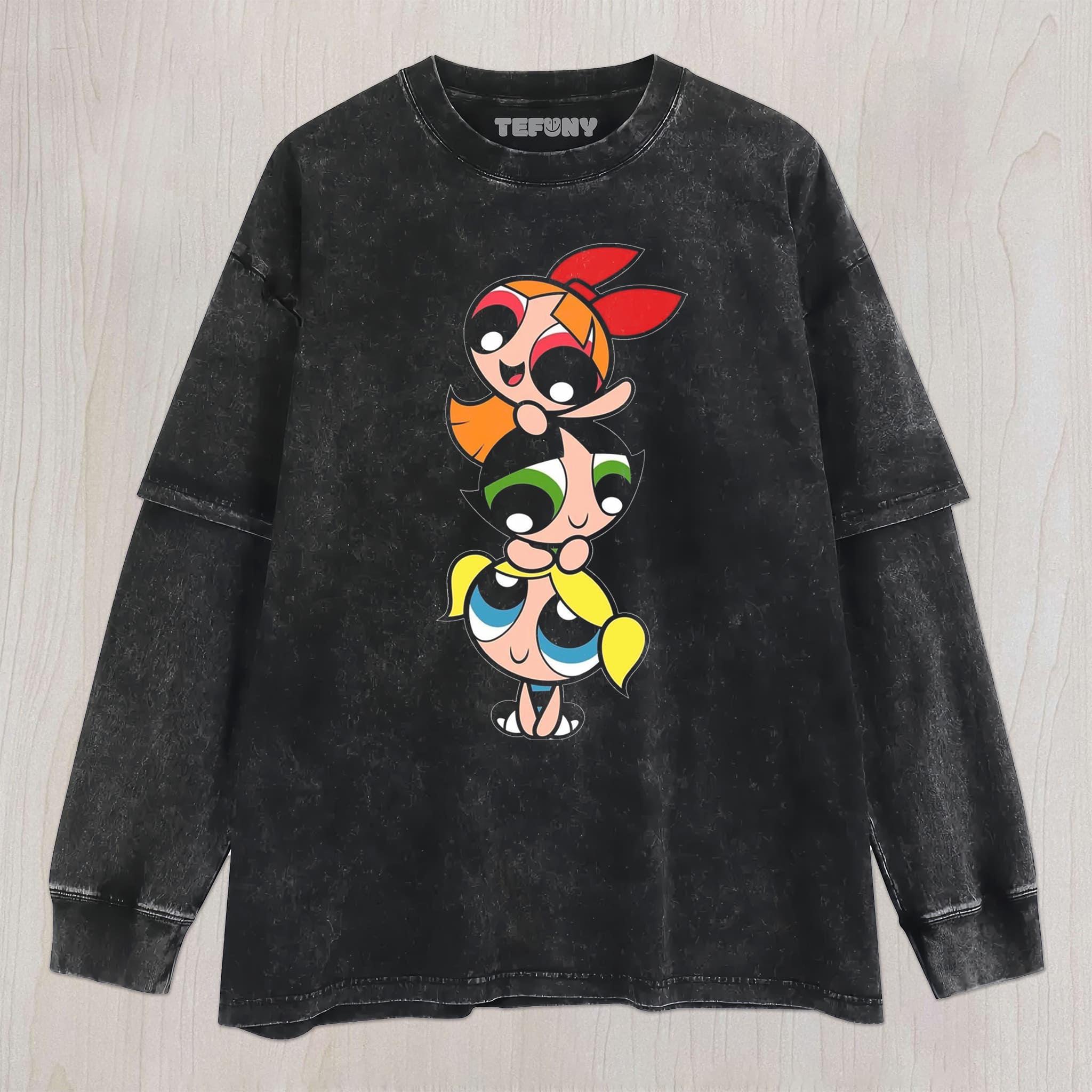 THE POWERPUFF GIRLS V7 UNISEX TEE, TANK TOP, LAYERED LS, SWEATSHIRT & HOODIE