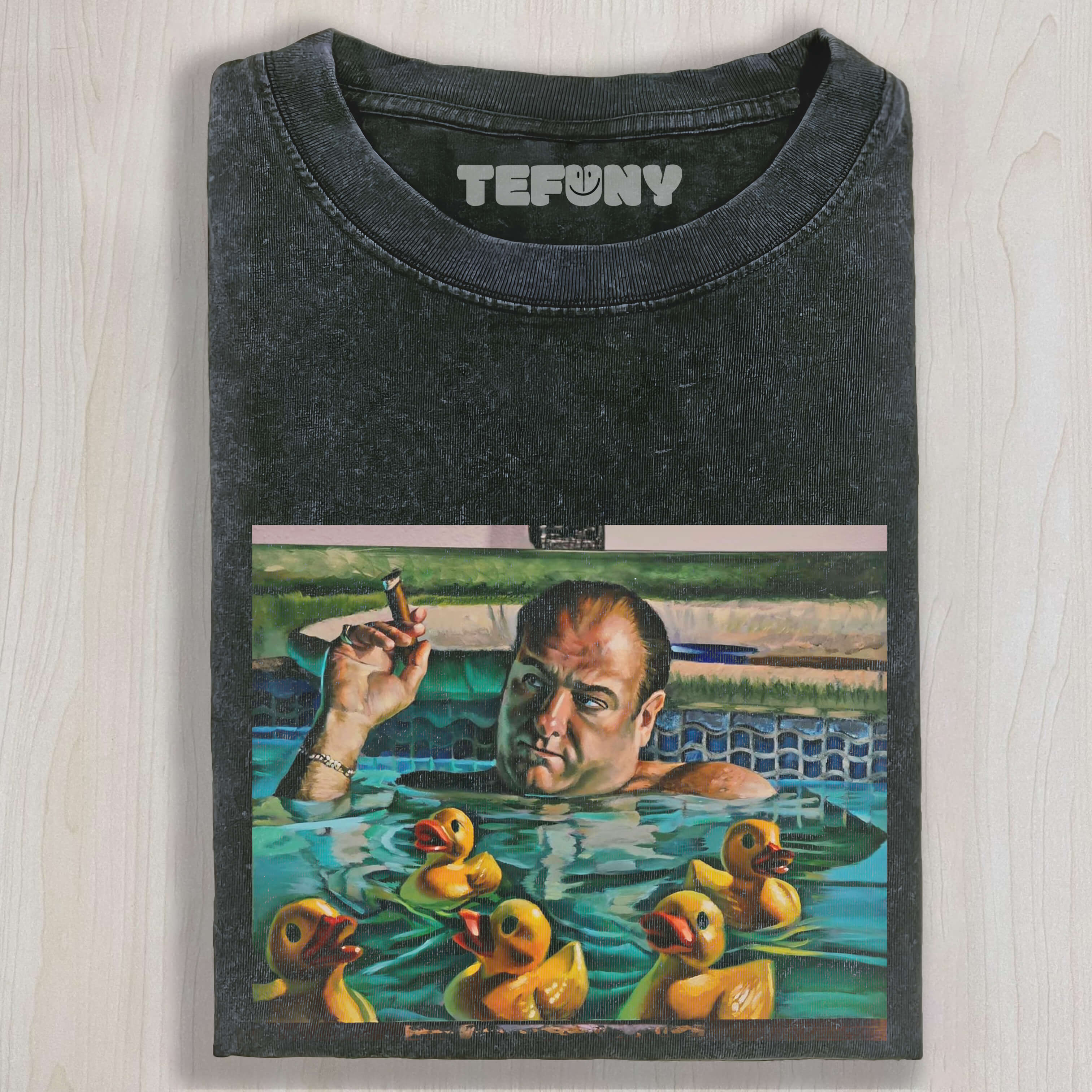 THE SOPRANOS TONY AND THE DUCKS TEE & SWEAT & HOOD
