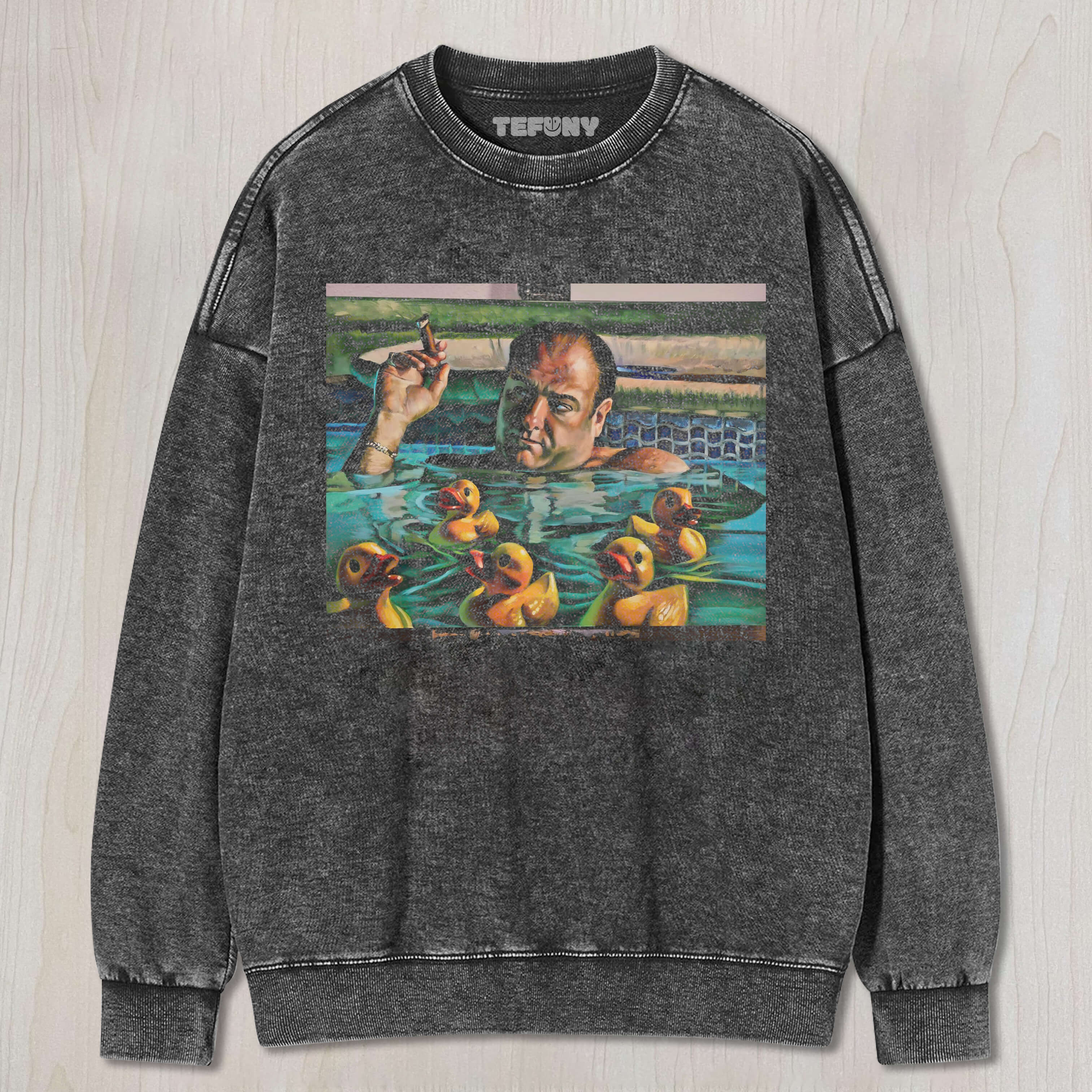 THE SOPRANOS TONY AND THE DUCKS TEE & SWEAT & HOOD