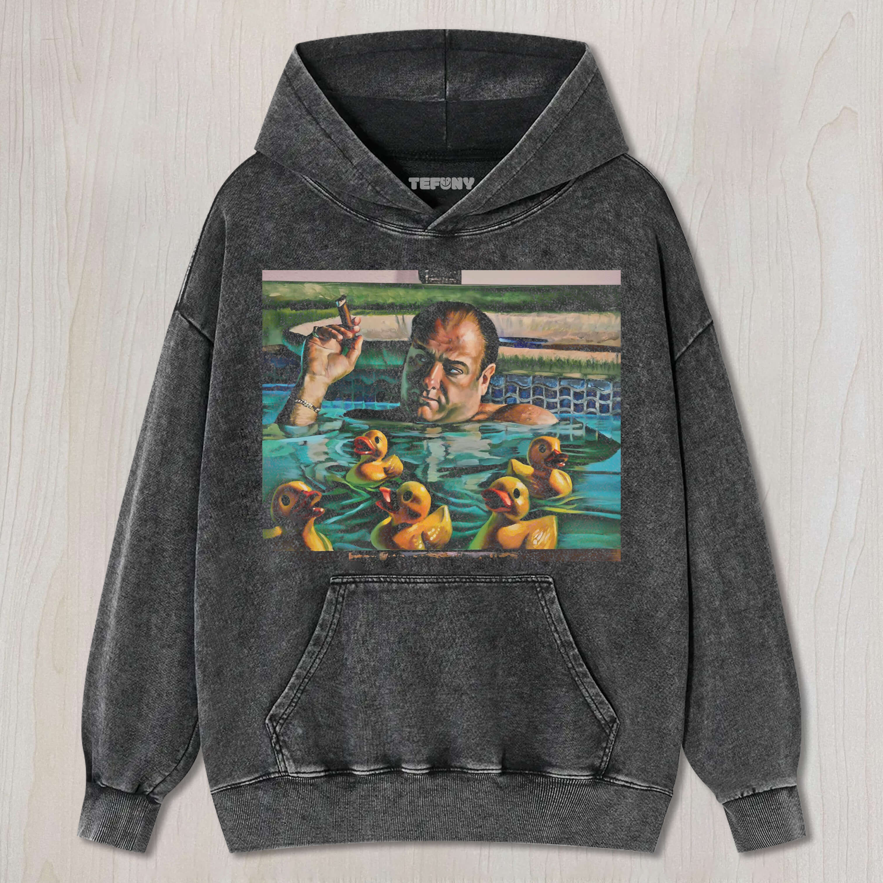 THE SOPRANOS TONY AND THE DUCKS TEE & SWEAT & HOOD