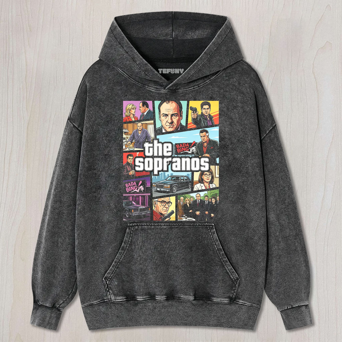 THE SOPRANOS UNISEX TEE, TANK TOP, LAYERED LS, SWEATSHIRT & HOODIE
