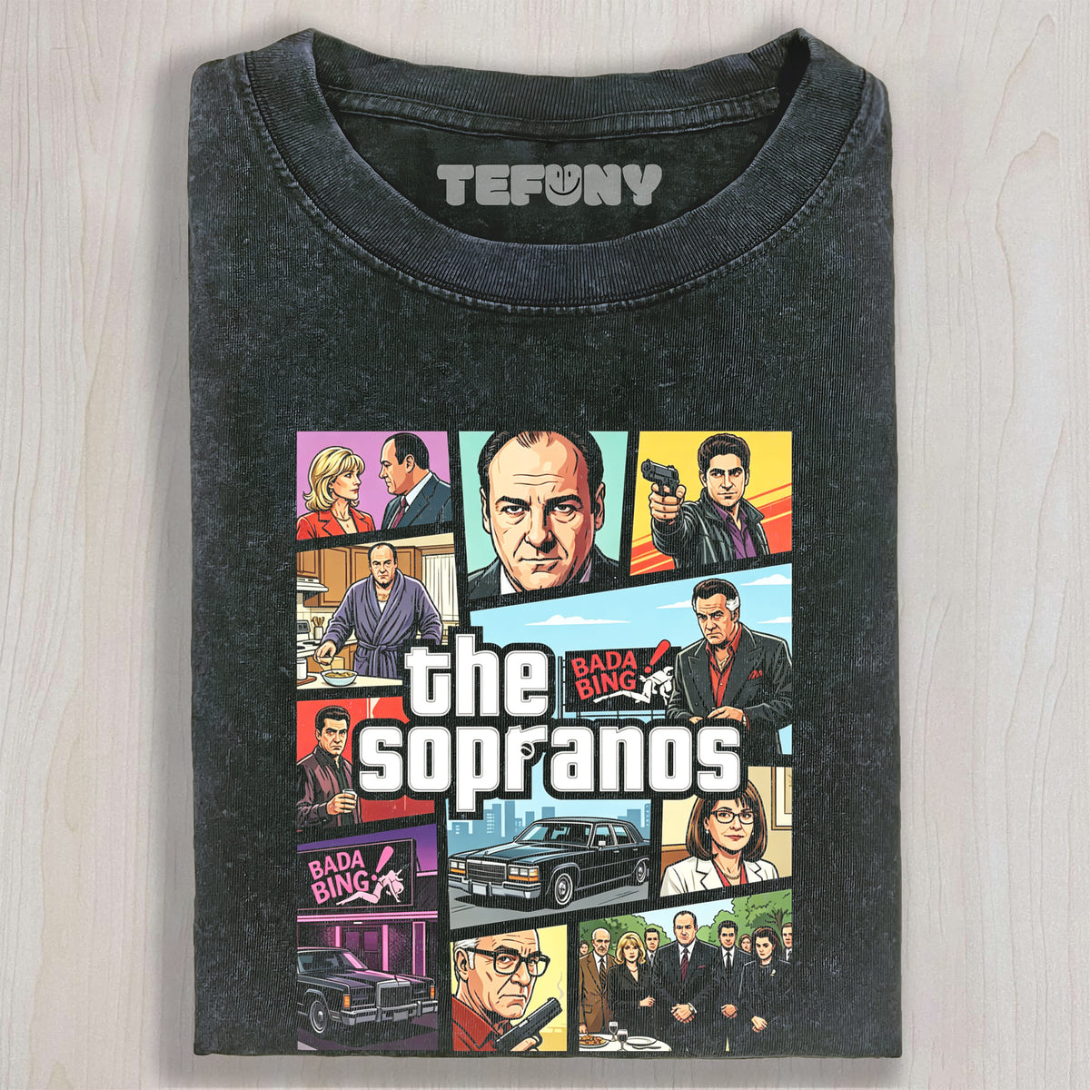 THE SOPRANOS UNISEX TEE, TANK TOP, LAYERED LS, SWEATSHIRT & HOODIE
