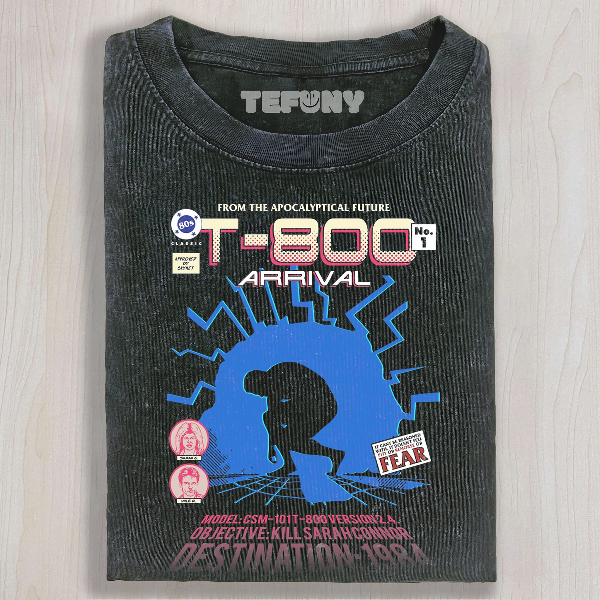 THE TERMINATOR V6 UNISEX TEE, TANK TOP, LAYERED LS, SWEATSHIRT & HOODIE