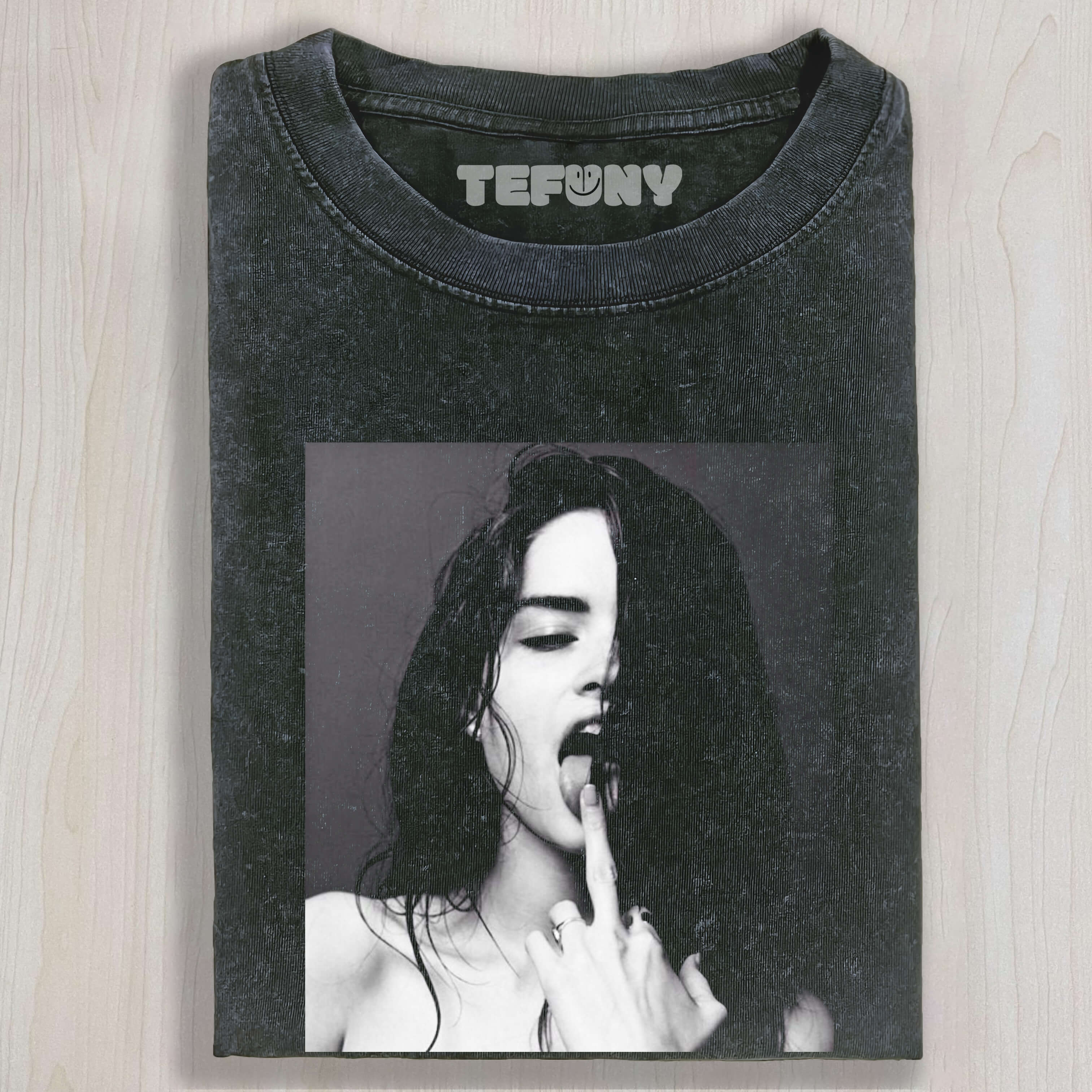 THE WOMAN LICKS HER MIDDLE FINGER TEE & SWEAT & HOOD