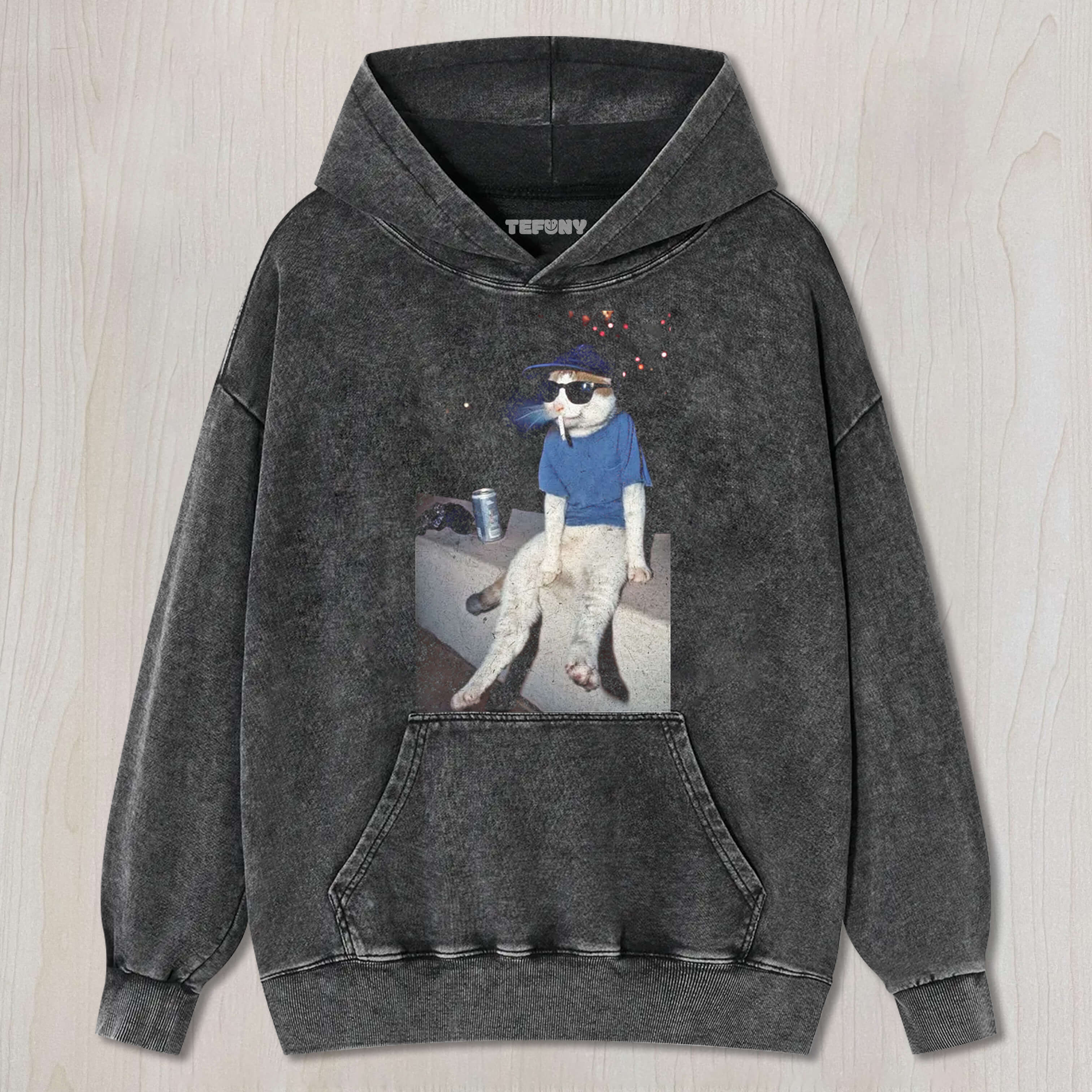 THE DRUNK COOL CAT TEE & SWEAT & HOOD