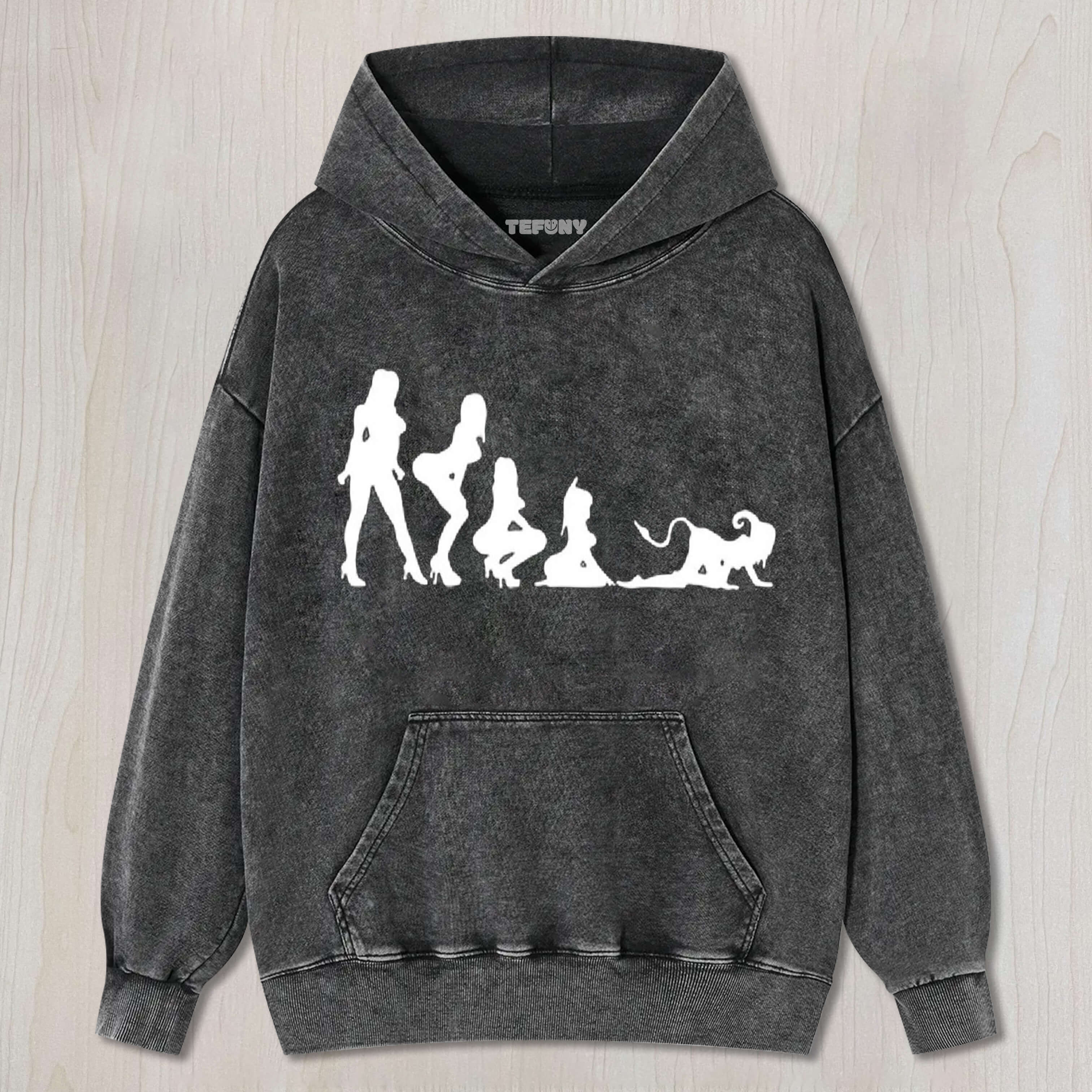 THE EVOLUTION OF SUCCUBI TEE & SWEAT & HOOD