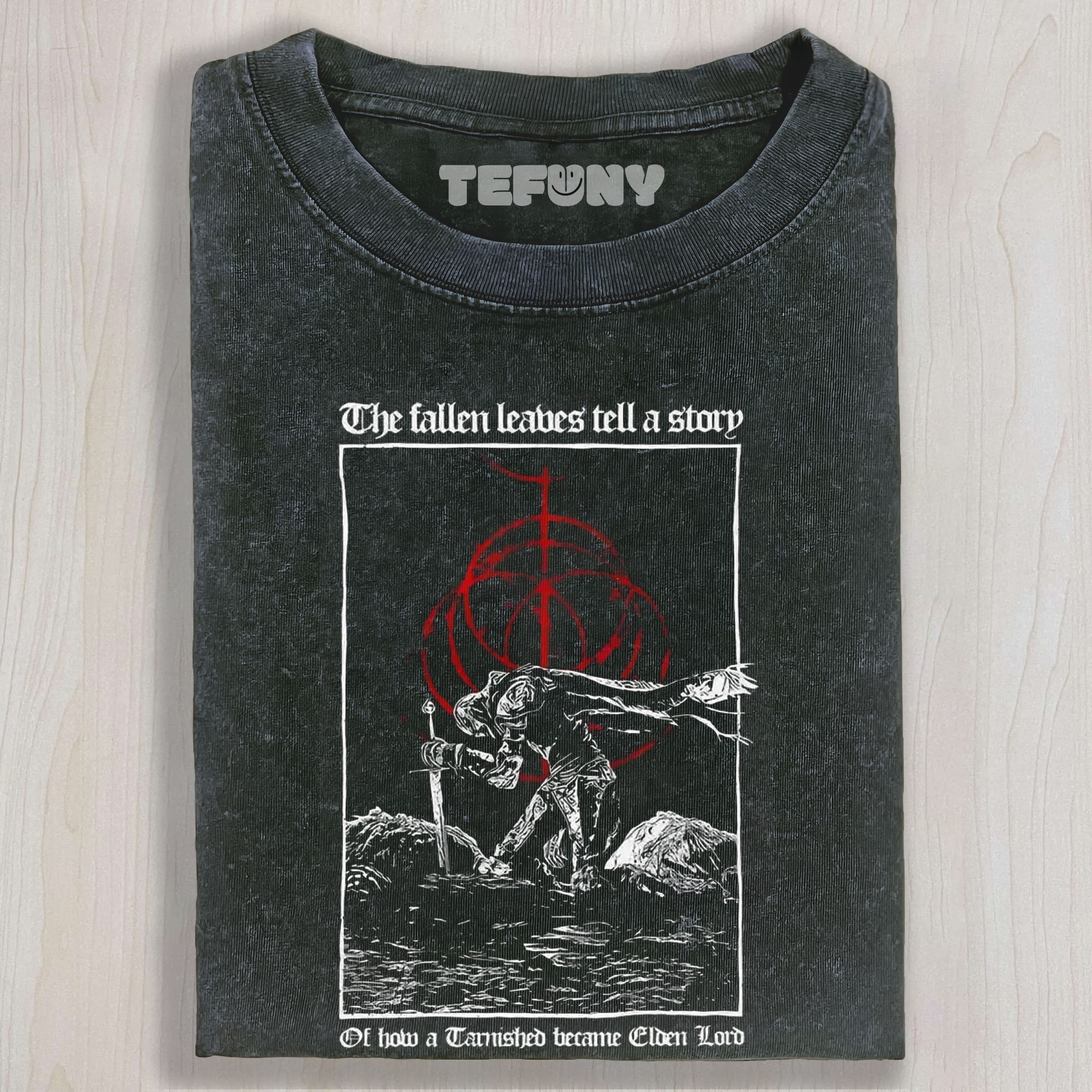 THE FALLEN LEAVES TELL A STORY UNISEX TEE, TANK TOP, LAYERED LS, SWEATSHIRT & HOODIE