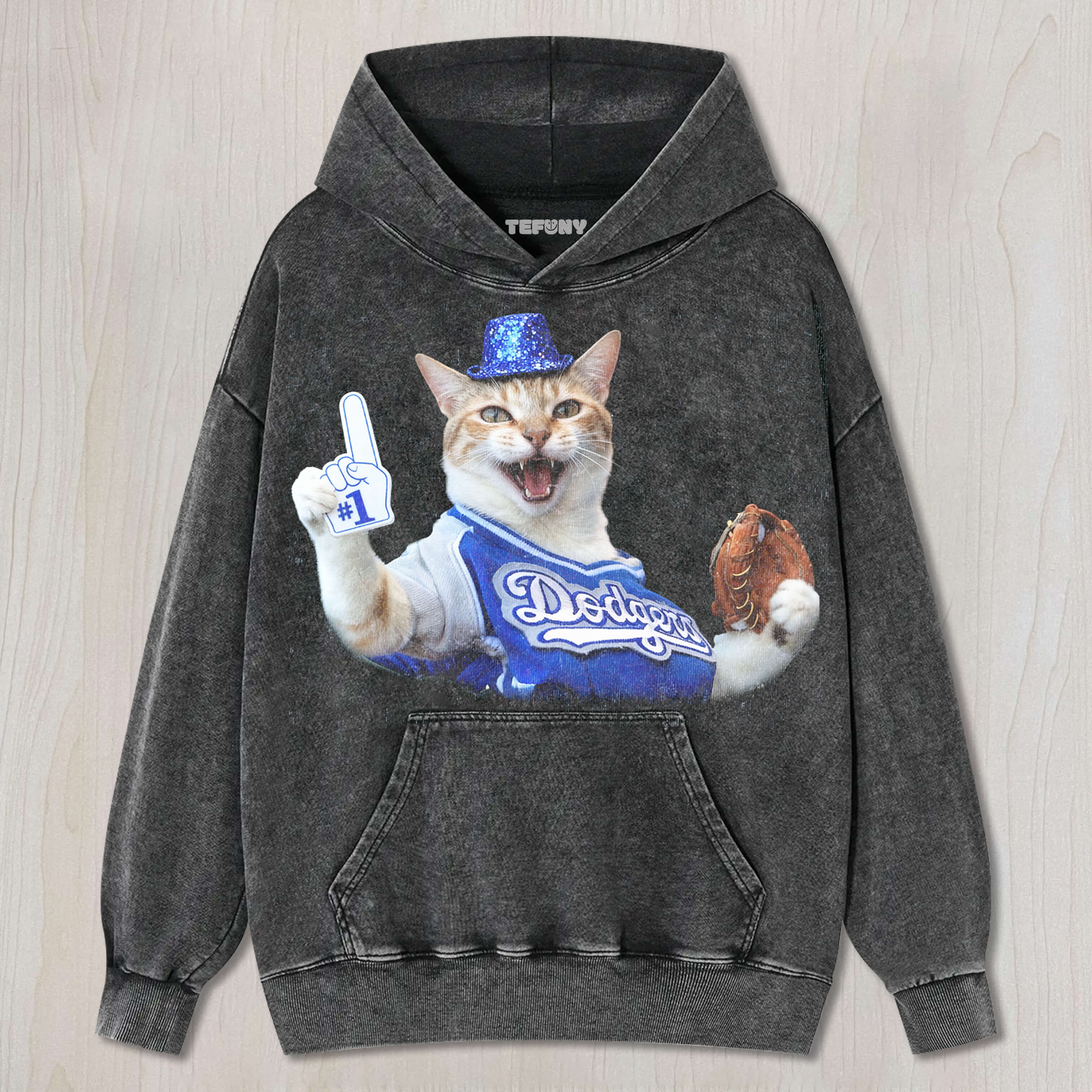 THE LOS ANGELES DODGERS' CATS TEE & SWEAT & HOOD V1