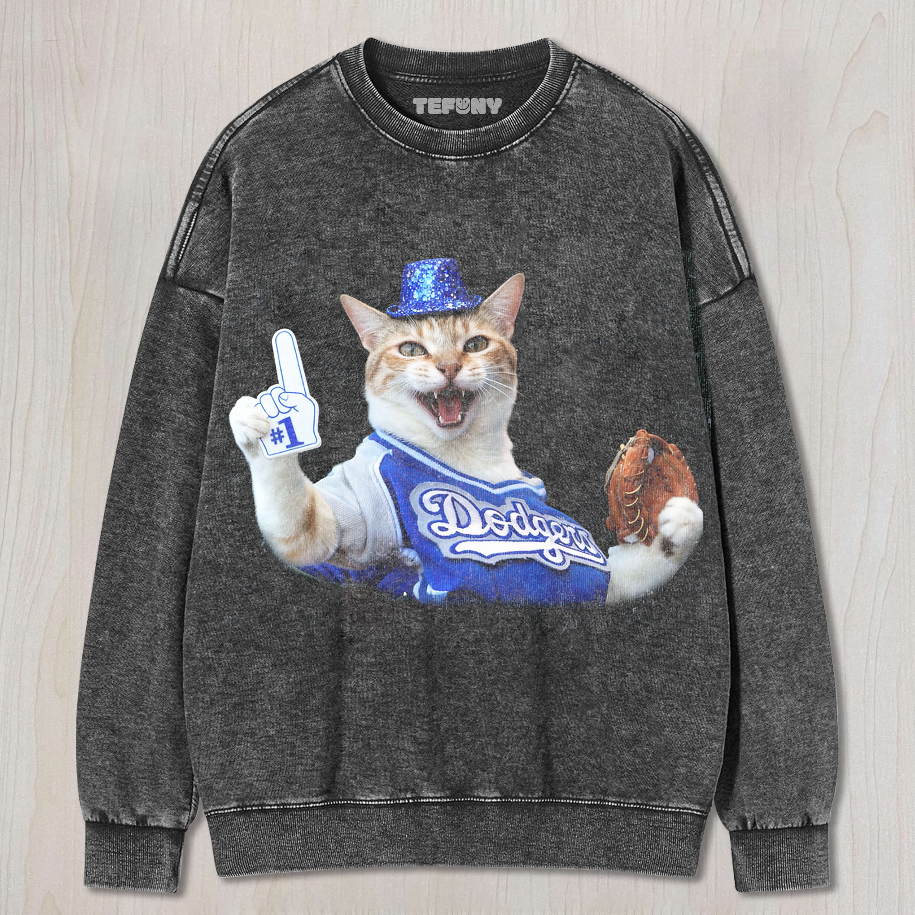 THE LOS ANGELES DODGERS' CATS TEE & SWEAT & HOOD V1