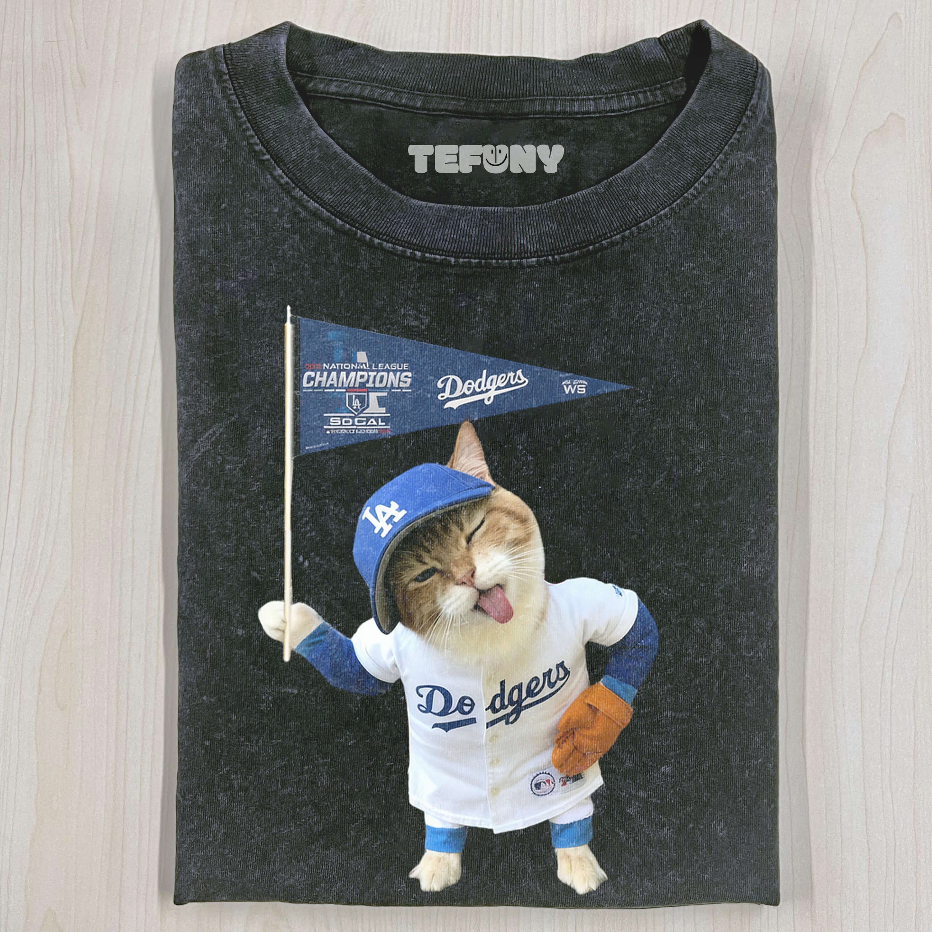 THE LOS ANGELES DODGERS' CATS TEE & SWEAT & HOOD V2