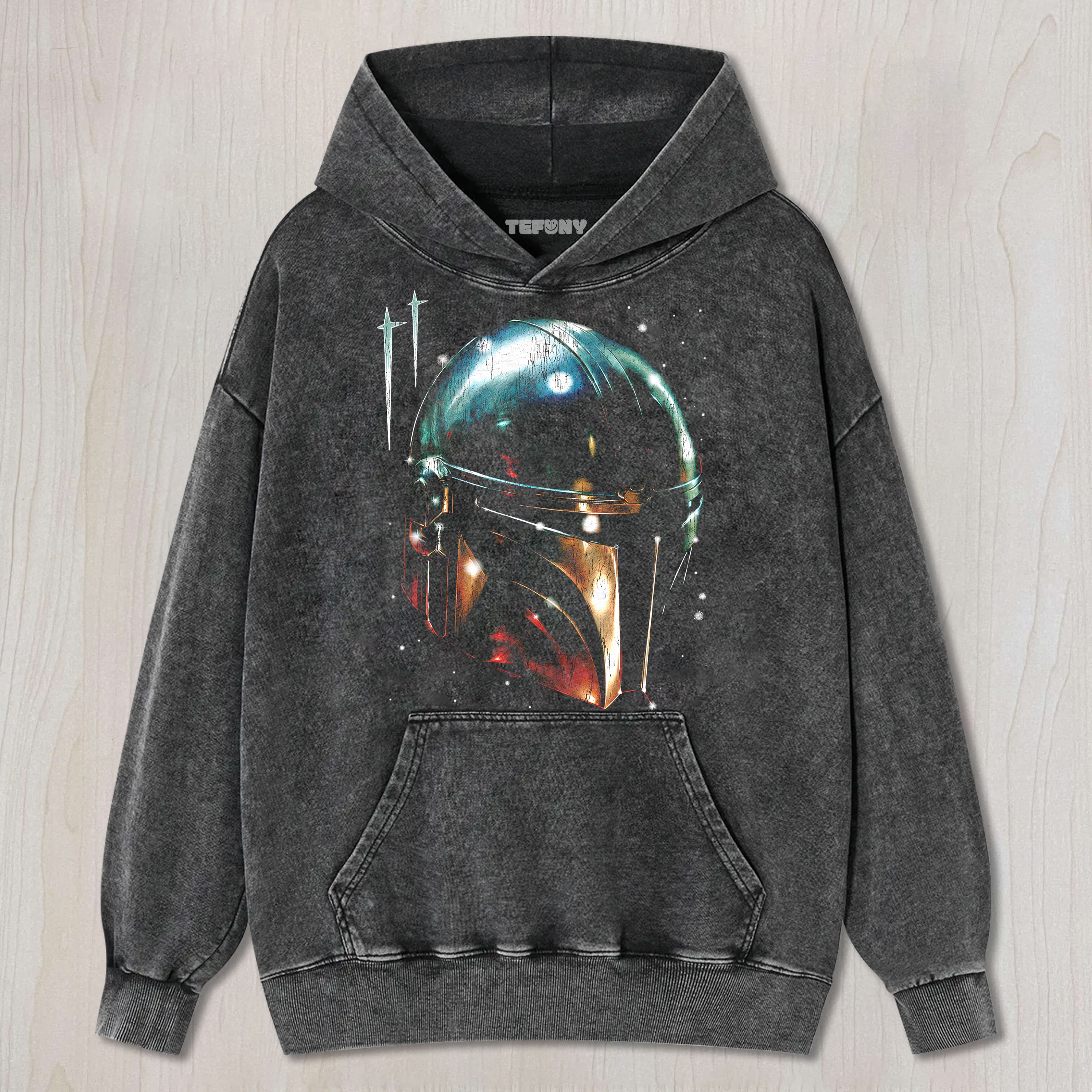 THE MANDALORIAN HELMET UNISEX TEE, TANK TOP, LAYERED LS, SWEATSHIRT & HOODIE