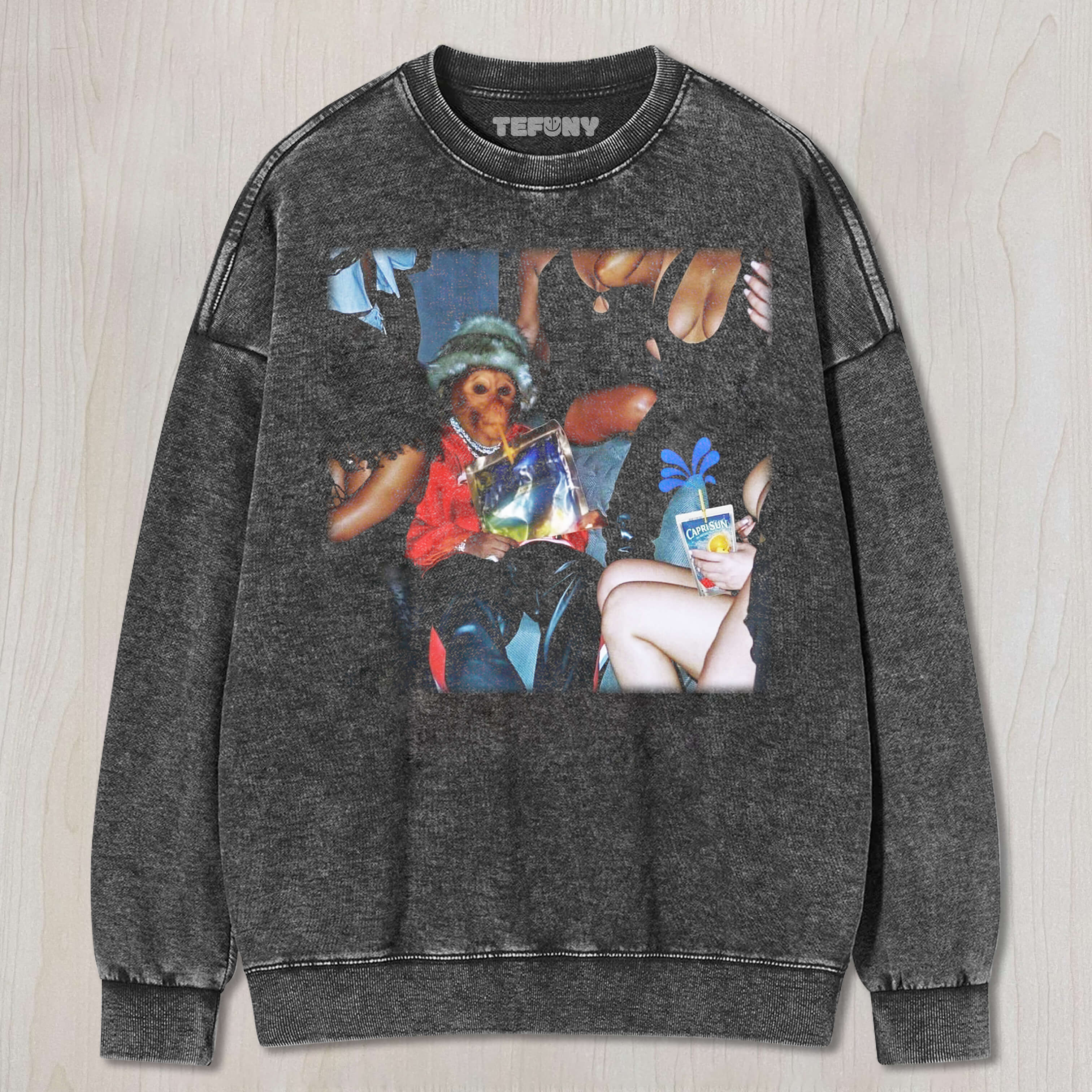 THE MONKEY IS IN THE MIDDLE T-SHIRT