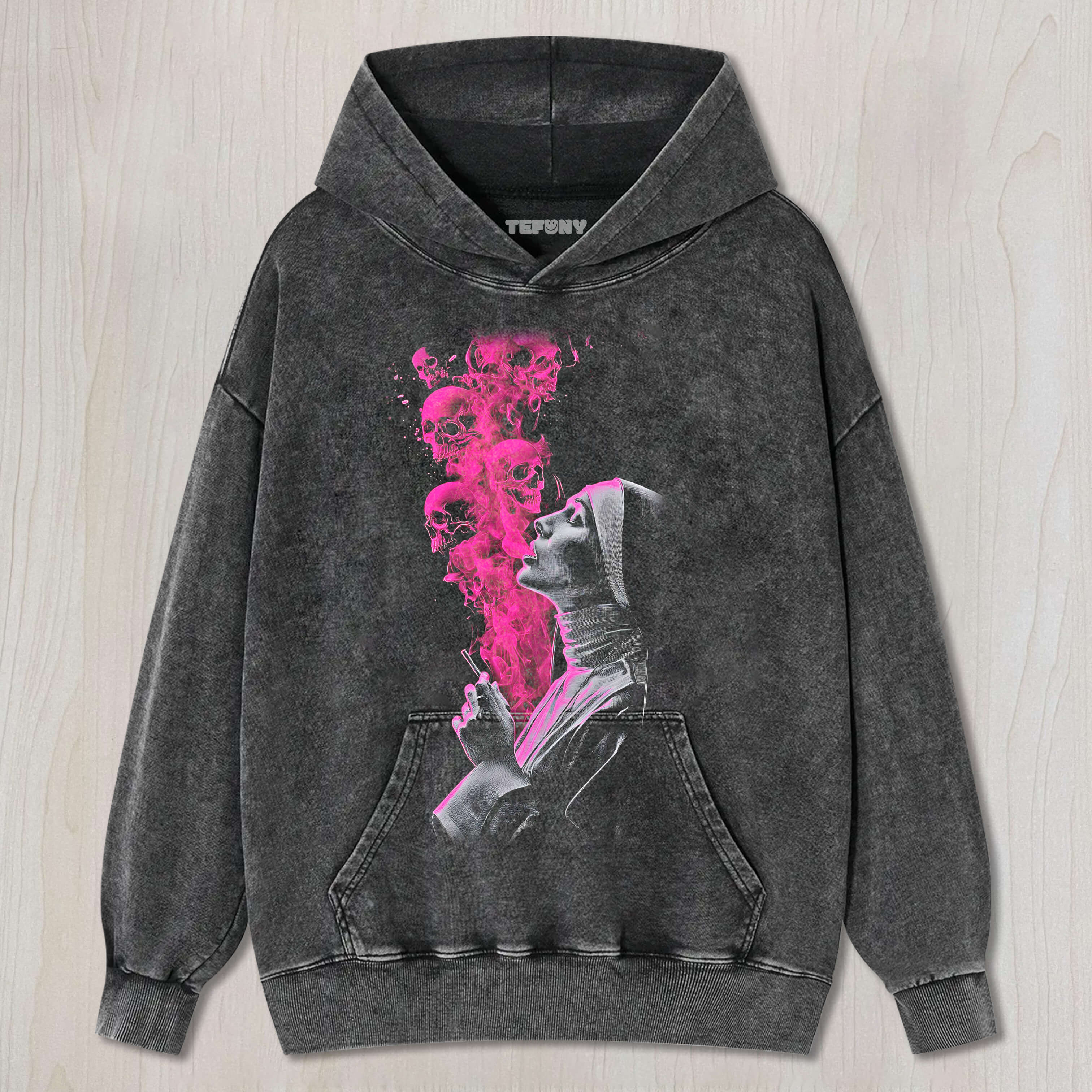 THE NUN EXHALED SKELETAL ENERGY T-SHIRT