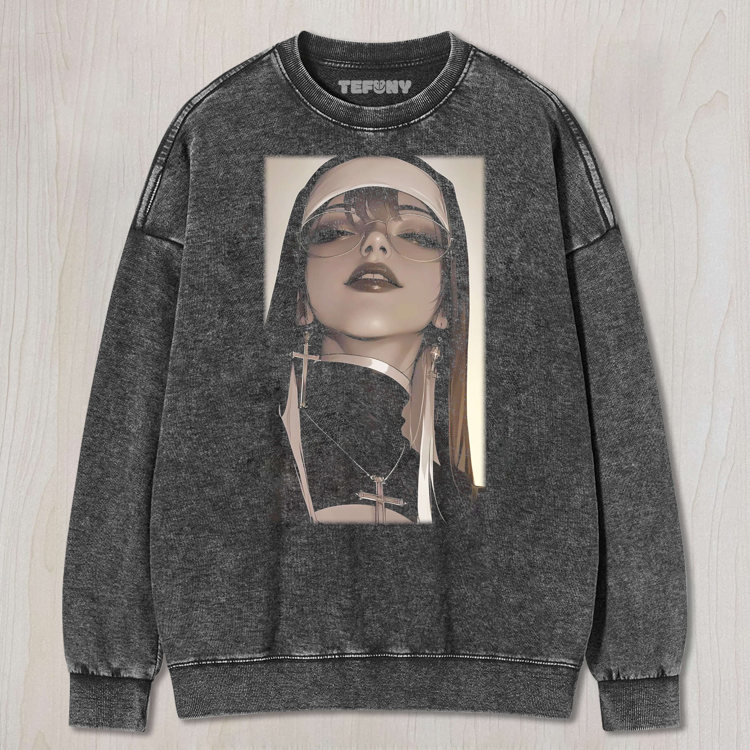 THE NUN LOOKING DOWN TEE & SWEAT & HOOD