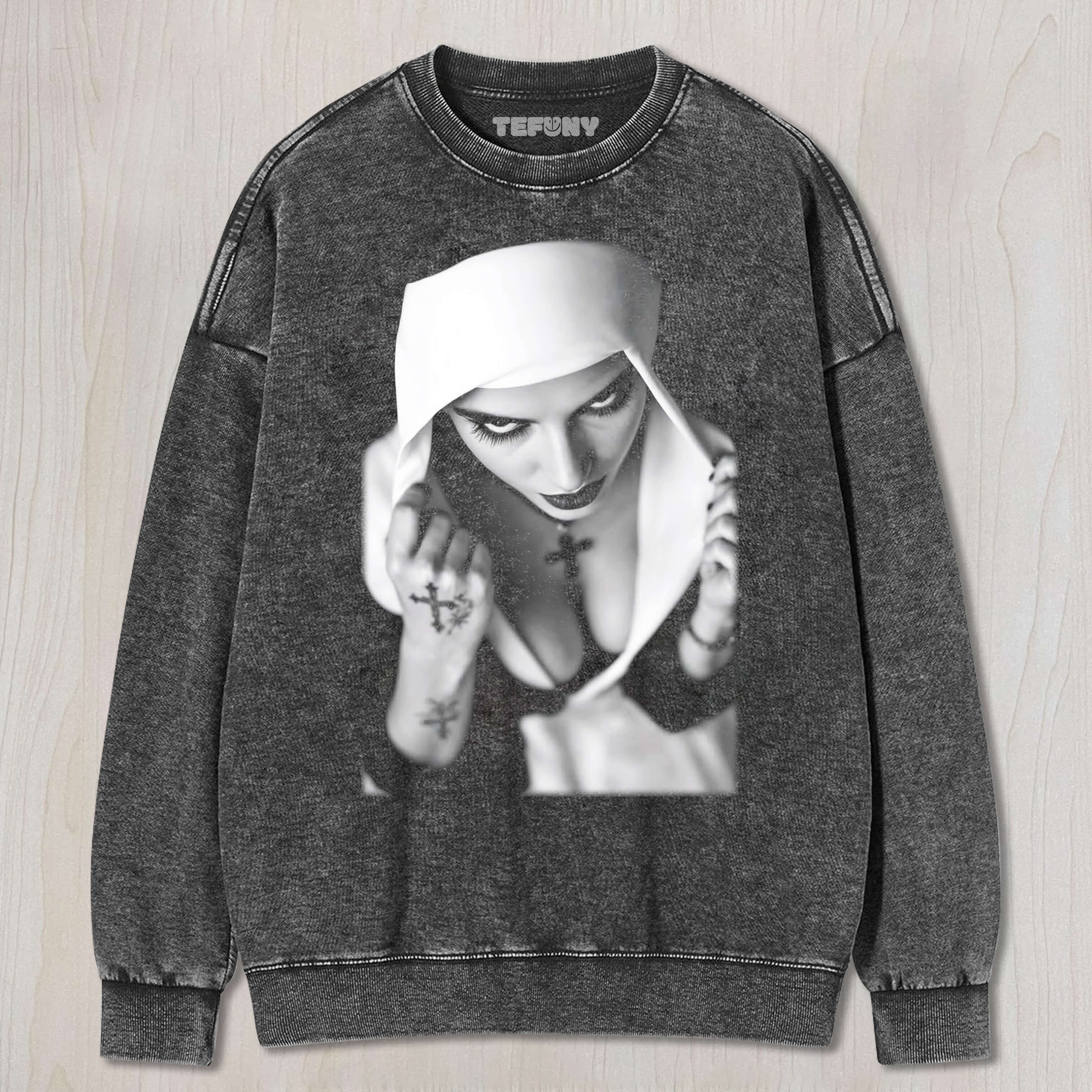 THE NUN'S SEDUCTIVE GAZE T-SHIRT