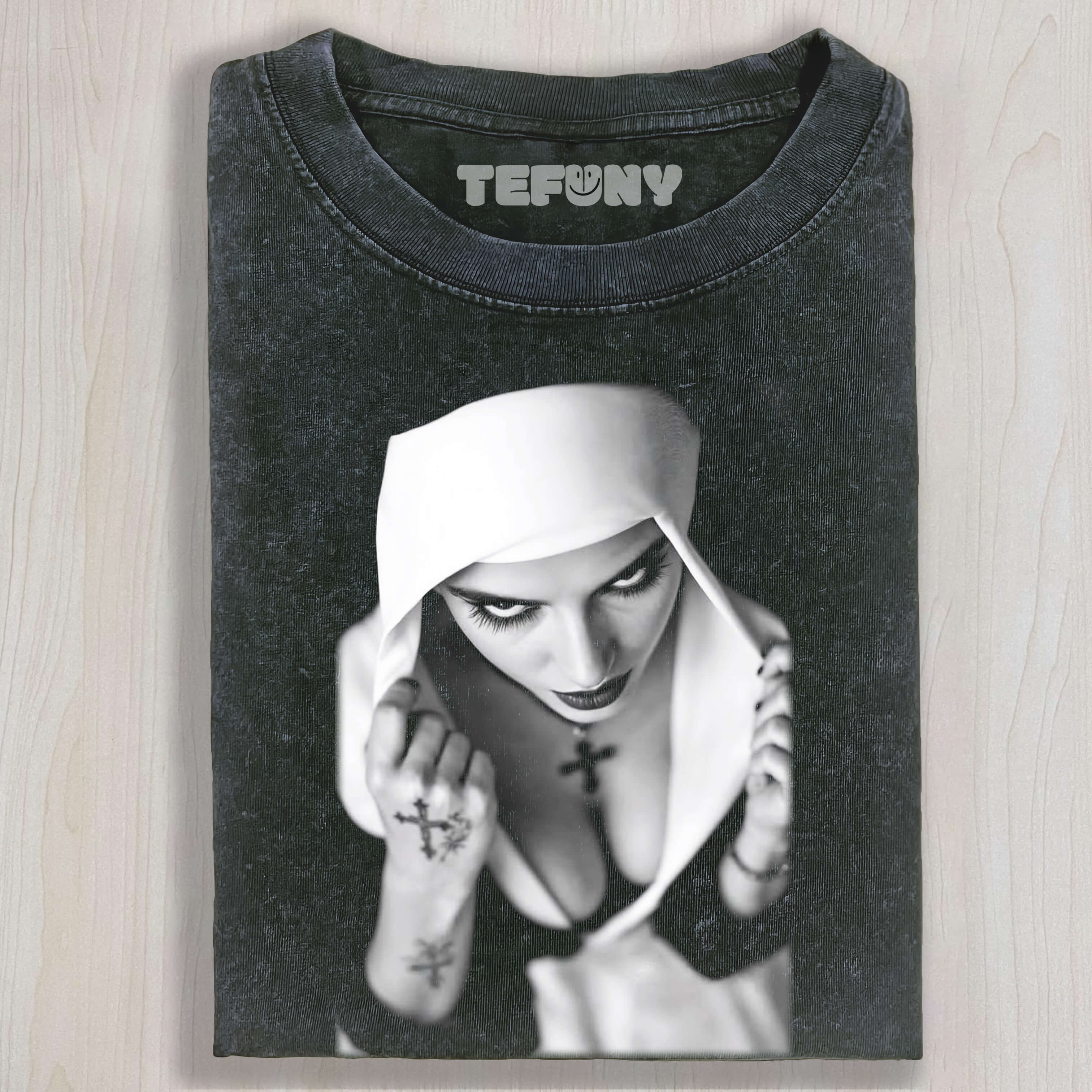 THE NUN'S SEDUCTIVE GAZE T-SHIRT
