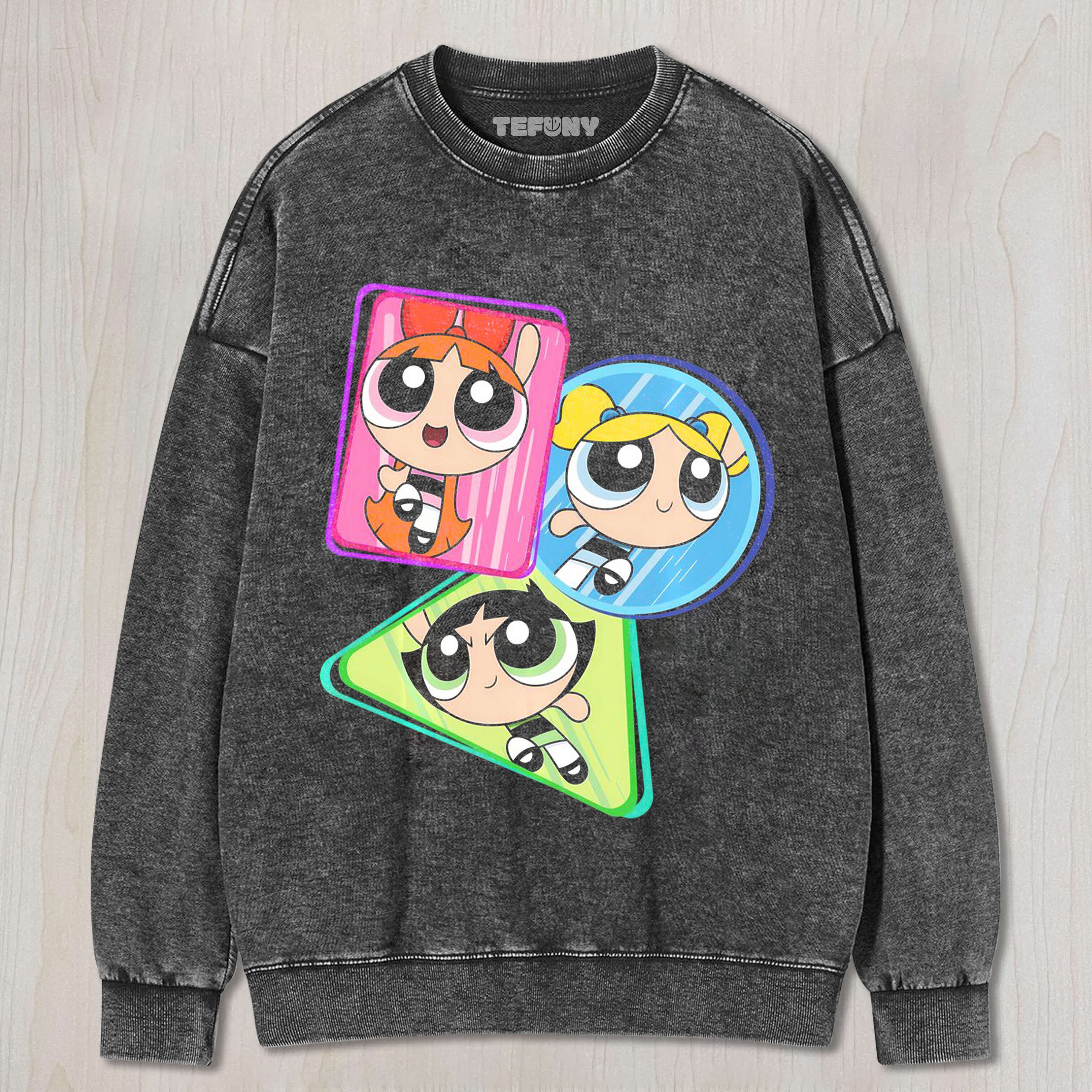 THE POWERPUFF GIRLS DEALING CARDS T-SHIRT