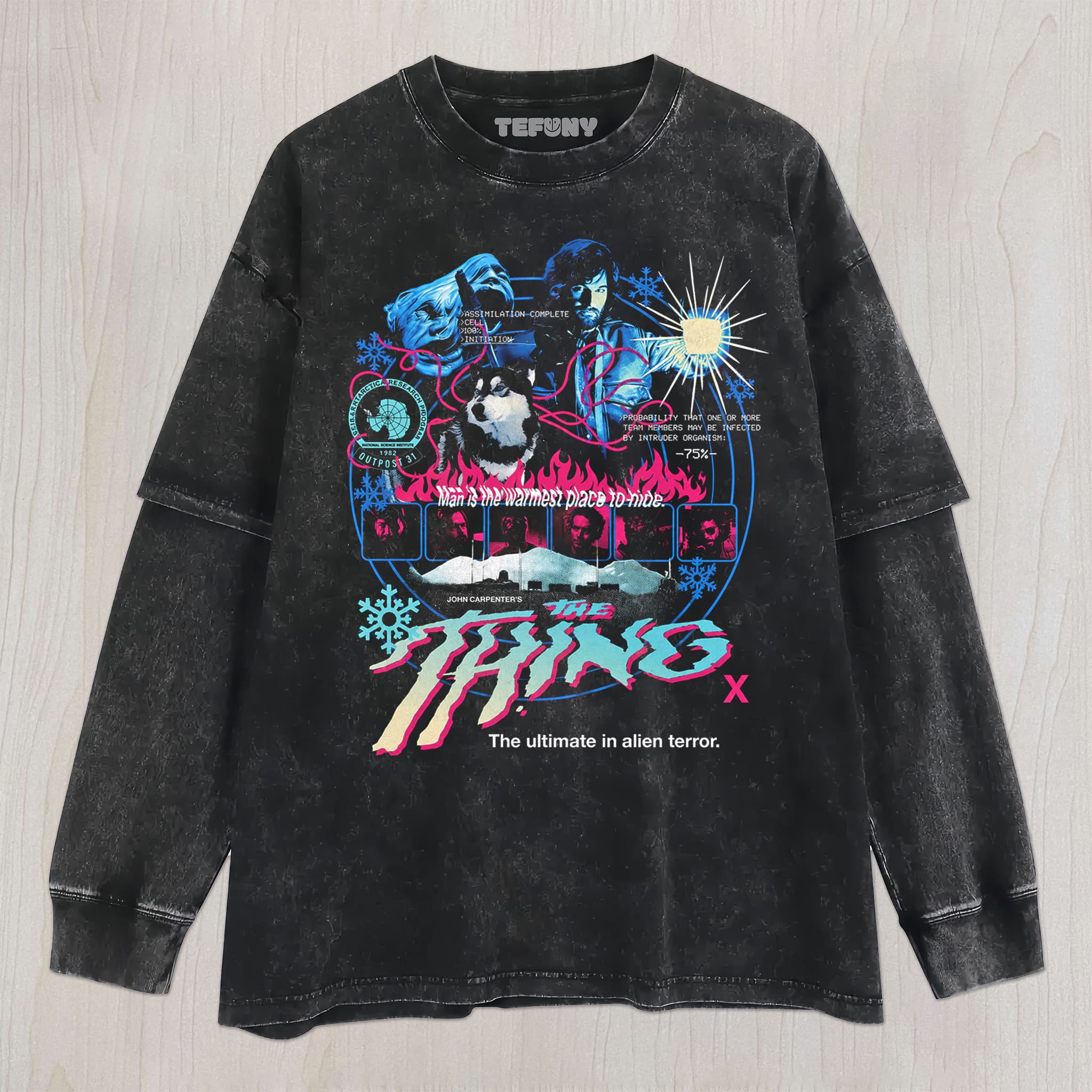 THE THING V3 UNISEX TEE, TANK TOP, LAYERED LS, SWEATSHIRT & HOODIE