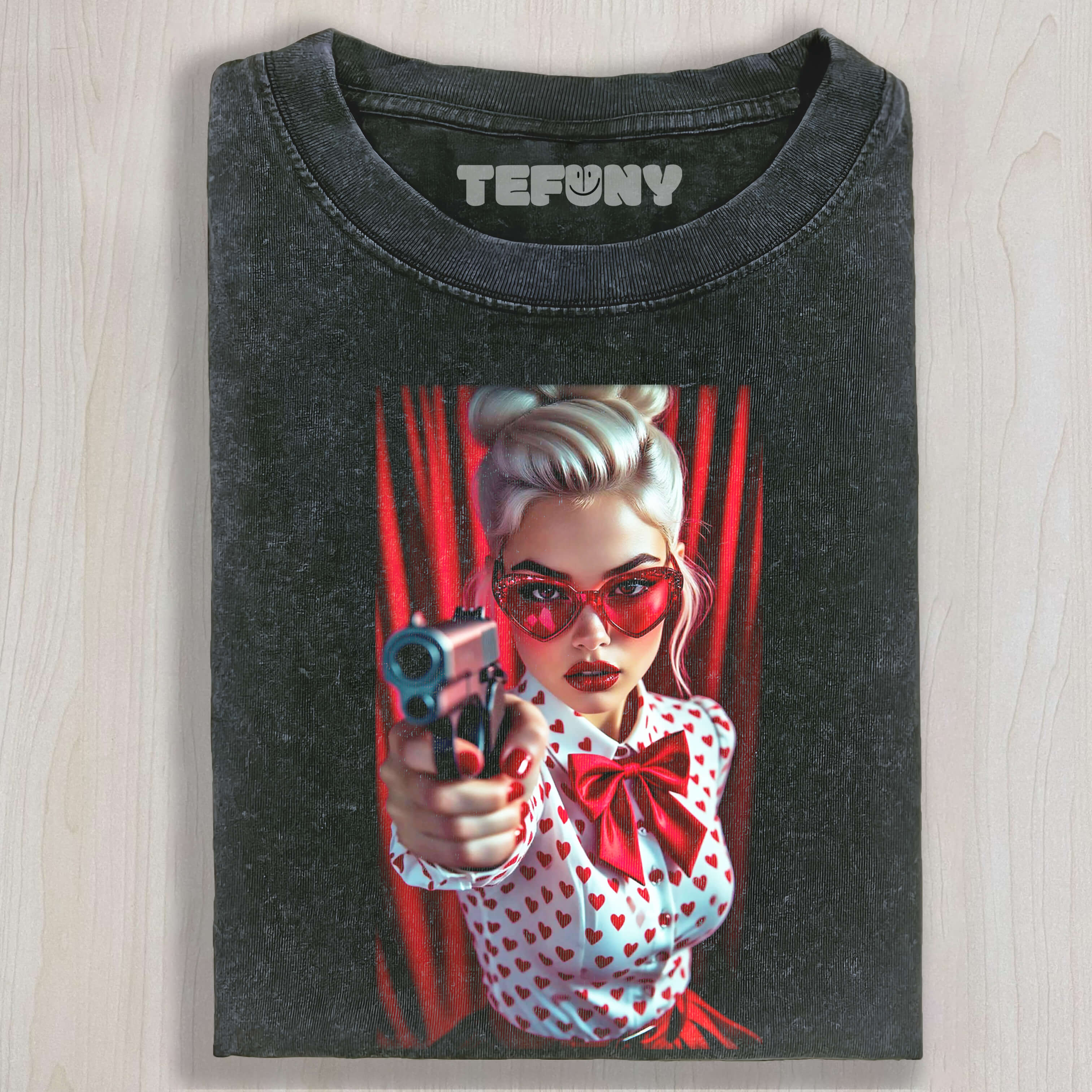 THE WOMAN WITH THE GUN TEE & SWEAT & HOOD