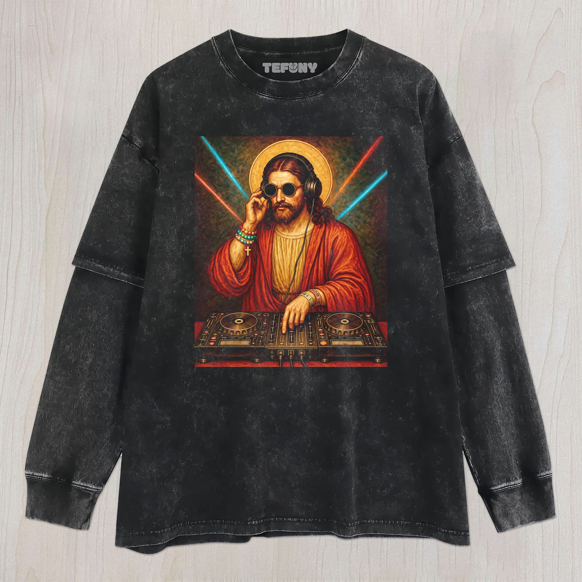 THIS IS WHAT A REAL DJ IS LIKE V2 UNISEX TEE, TANK TOP, LAYERED LS, SWEATSHIRT & HOODIE