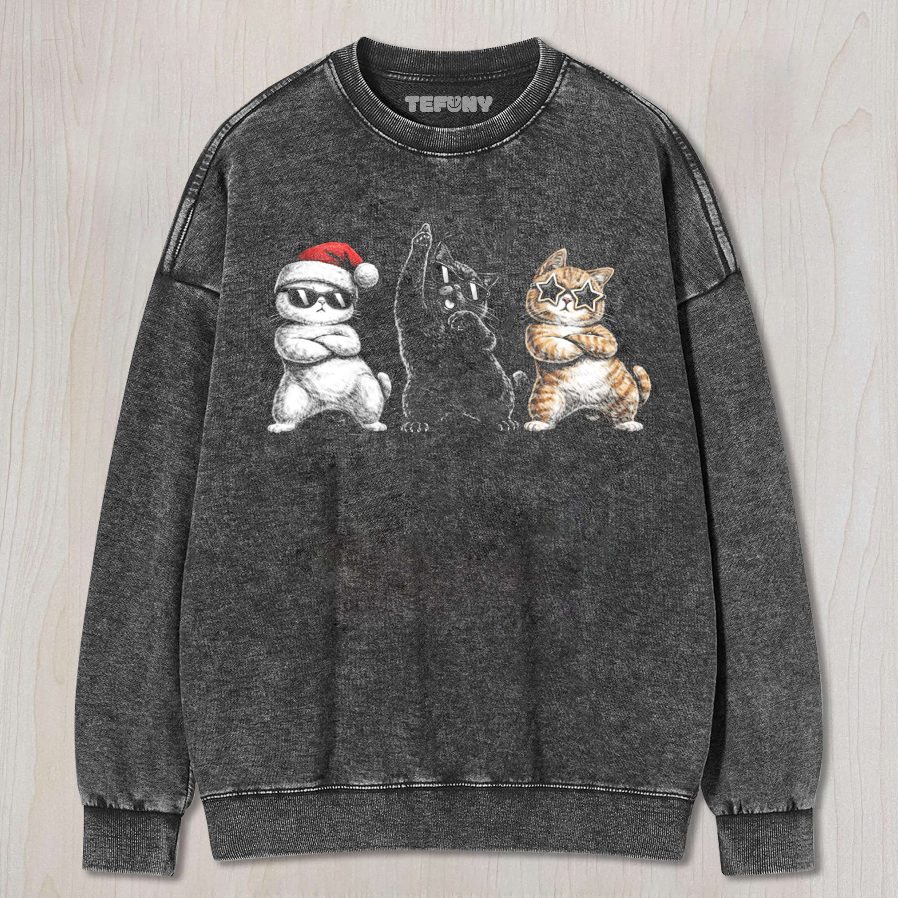 THREE COOL CATS TEE & SWEAT & HOOD