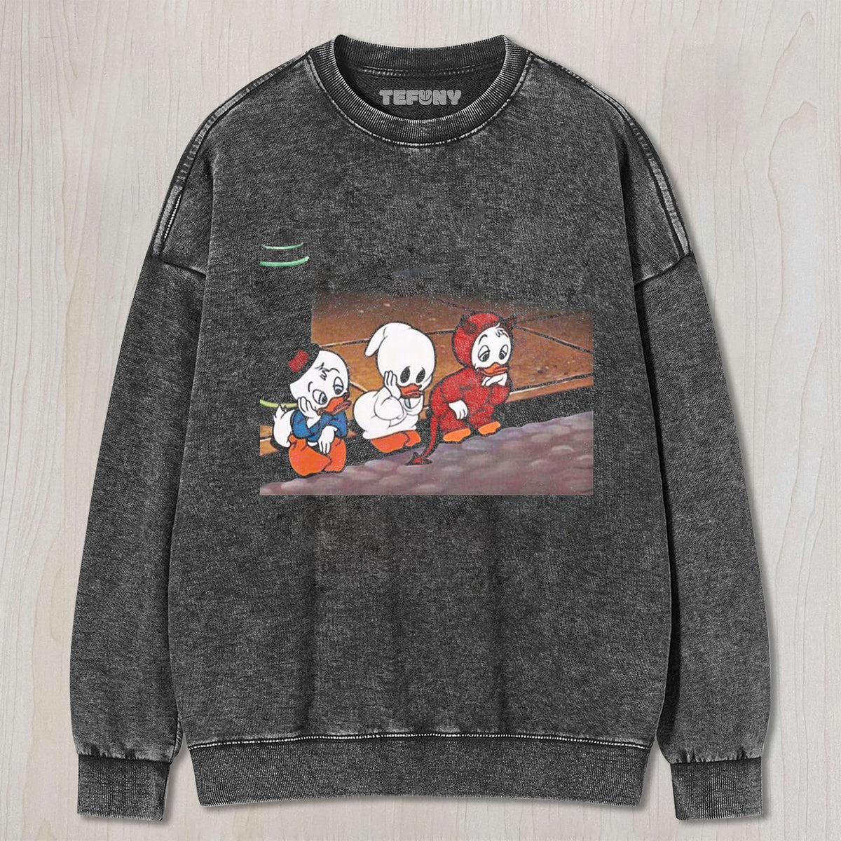 THREE SAD DUCKS UNISEX TEE, TANK TOP, LAYERED LS, SWEATSHIRT & HOODIE