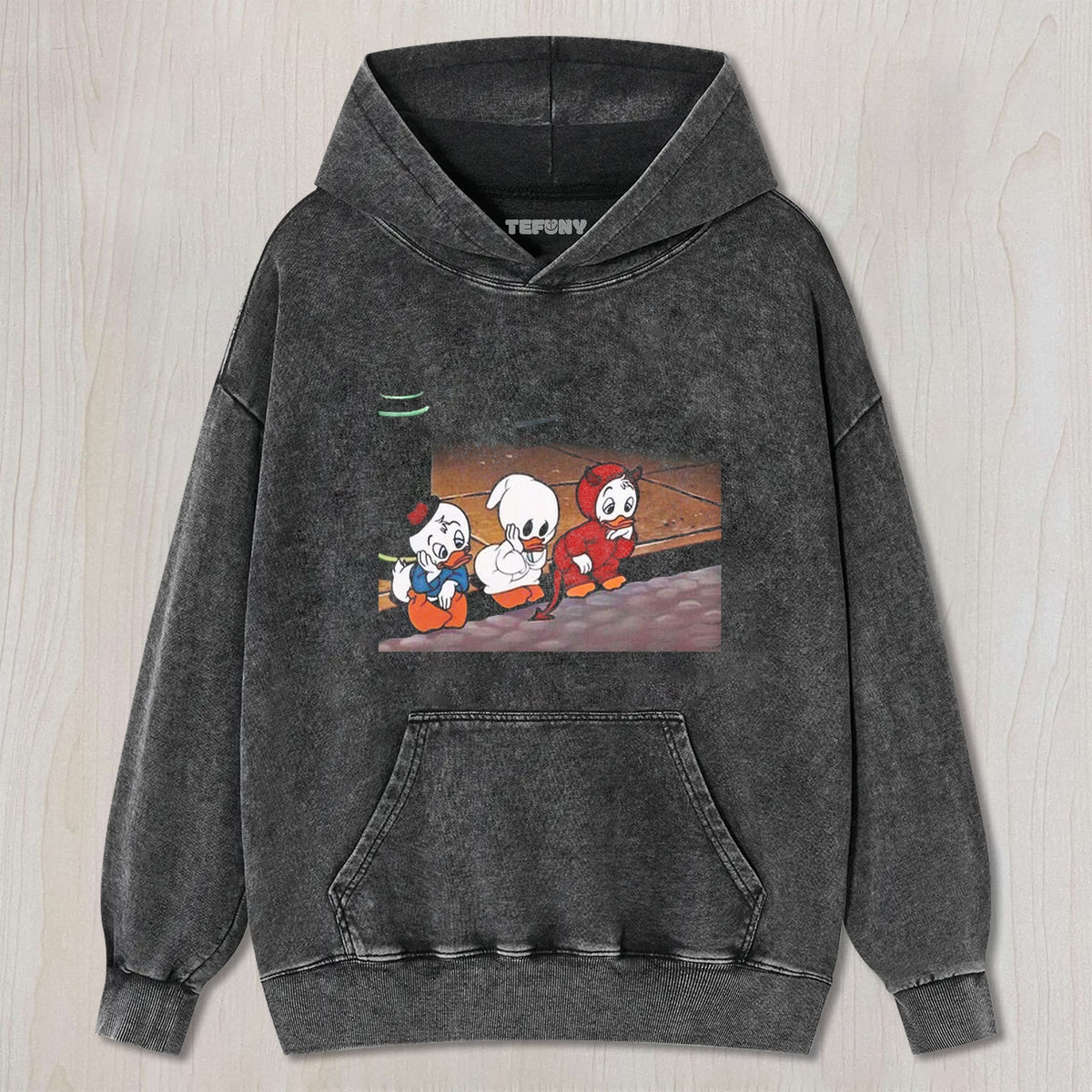 THREE SAD DUCKS UNISEX TEE, TANK TOP, LAYERED LS, SWEATSHIRT & HOODIE