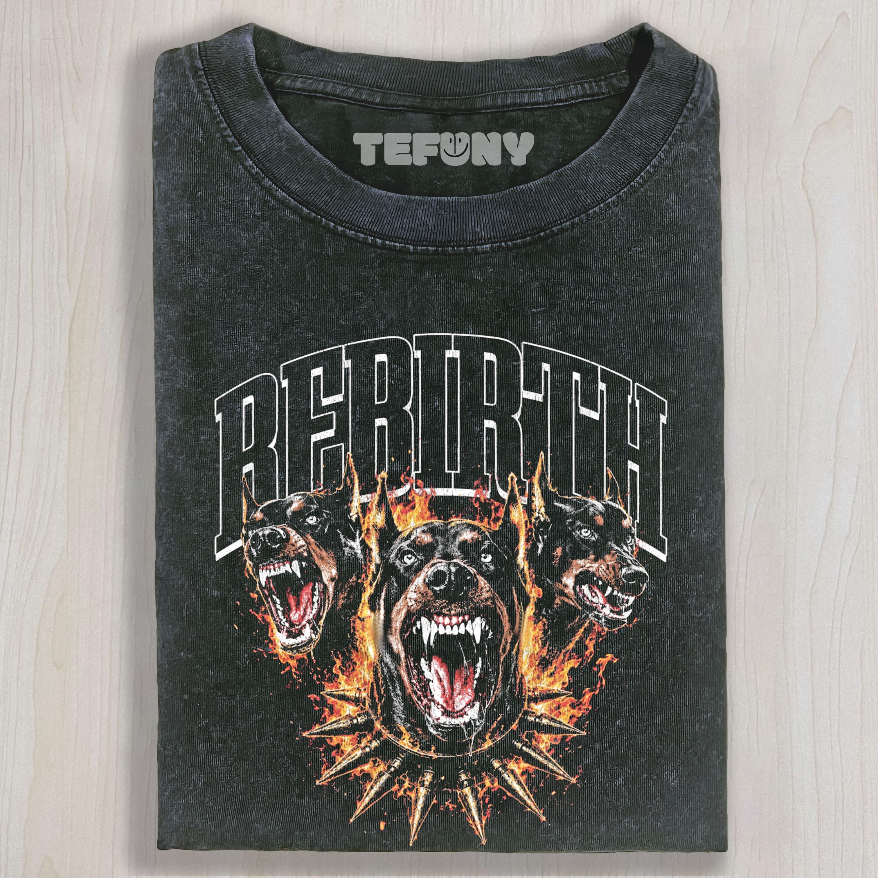 THREE VICIOUS DOGS UNISEX TEE, TANK TOP, LAYERED LS, SWEATSHIRT & HOODIE
