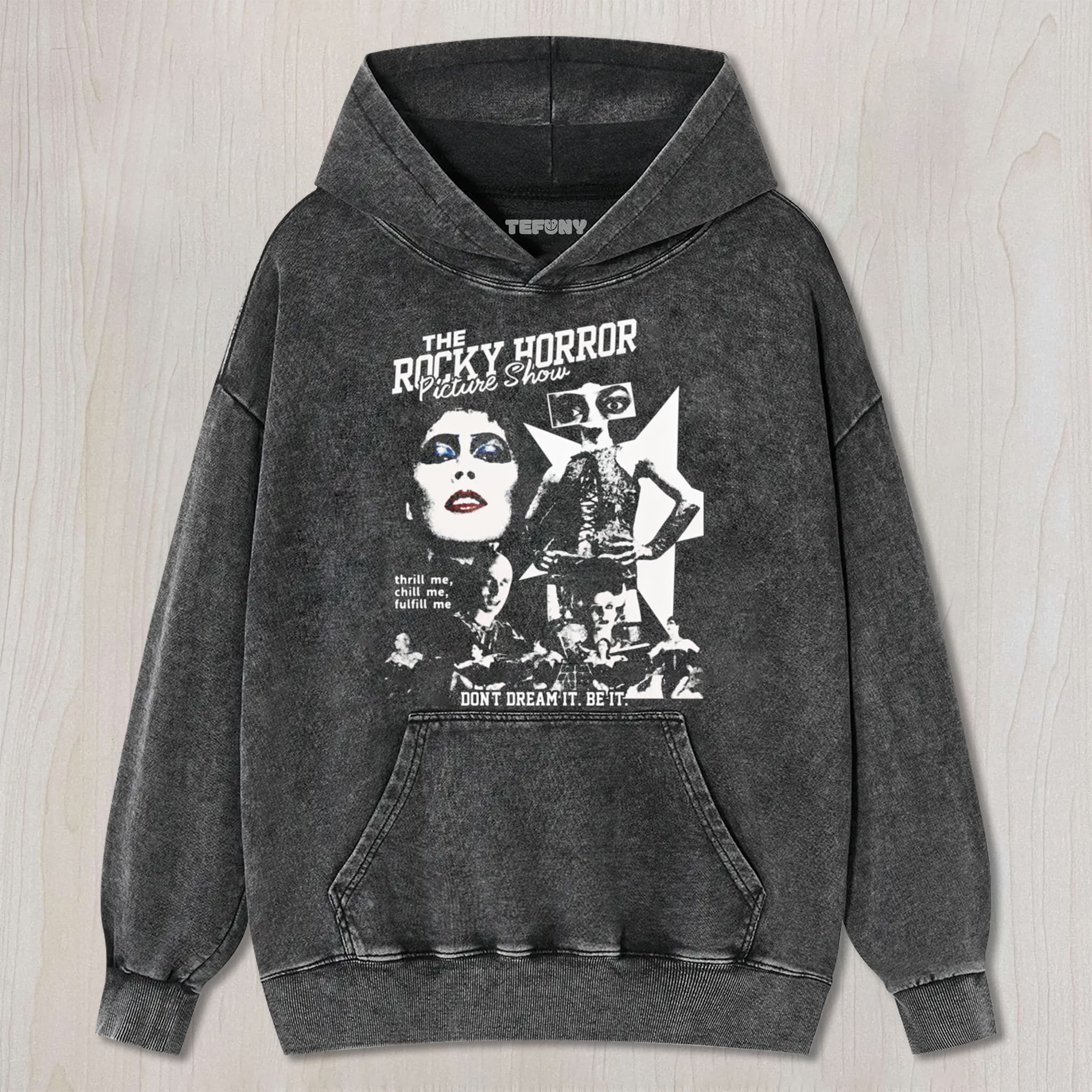 TIM CURRY ROCKY-HORROR V1 UNISEX TEE, TANK TOP, LAYERED LS, SWEATSHIRT & HOODIE