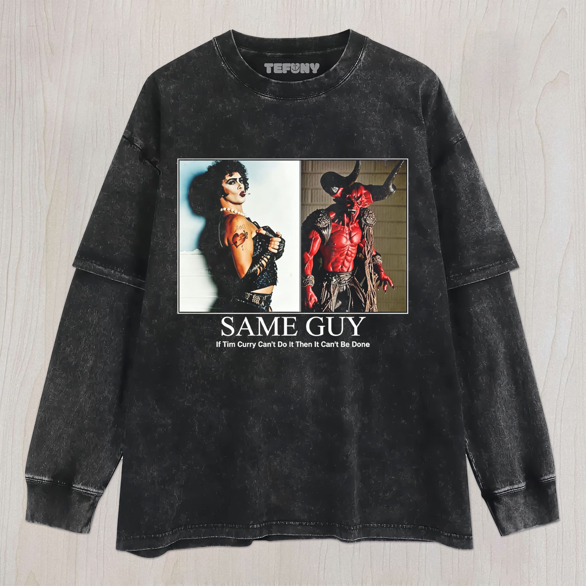 TIM CURRY UNISEX TEE, TANK TOP, LAYERED LS, SWEATSHIRT & HOODIE