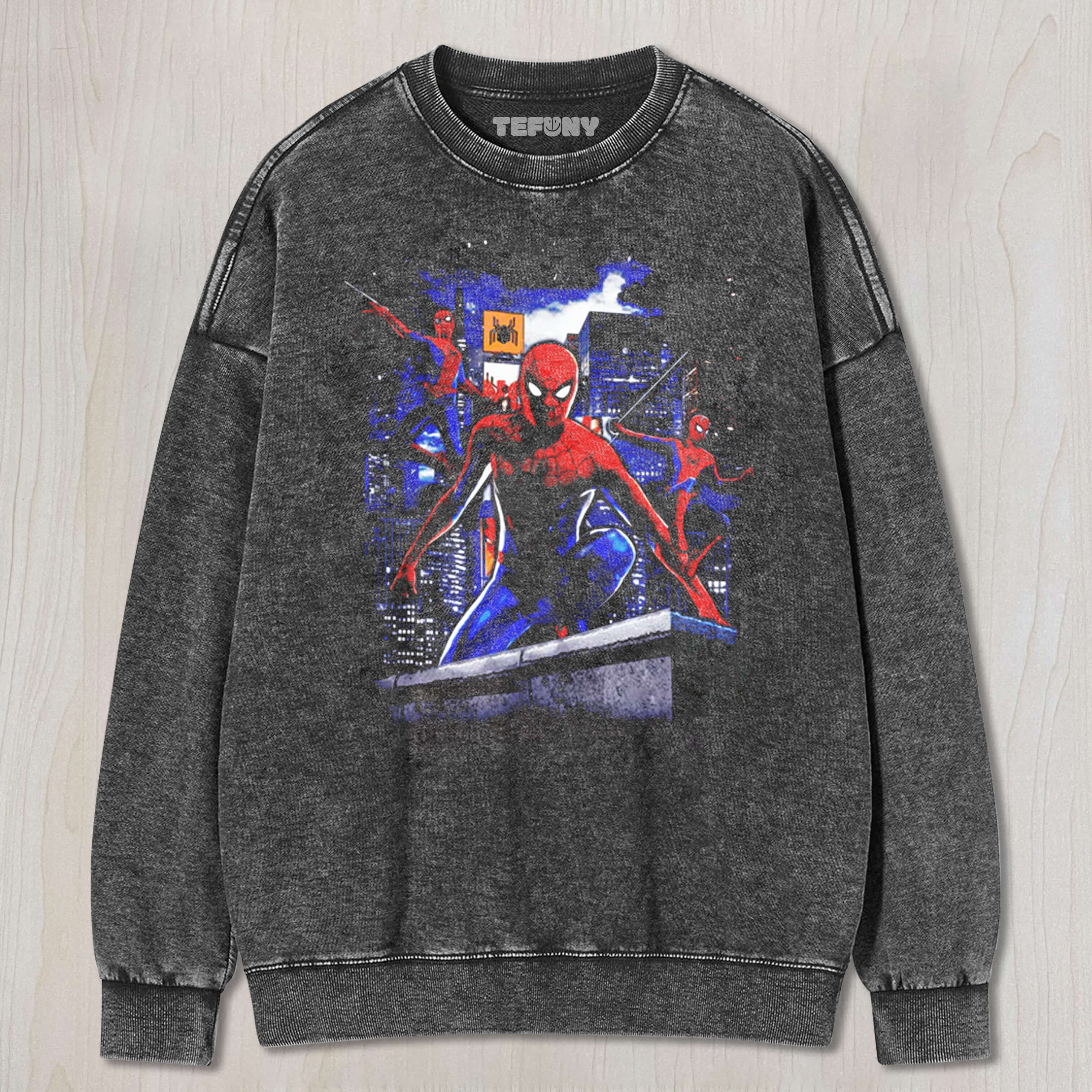 TOM SPIDER TEE & SWEAT & HOOD