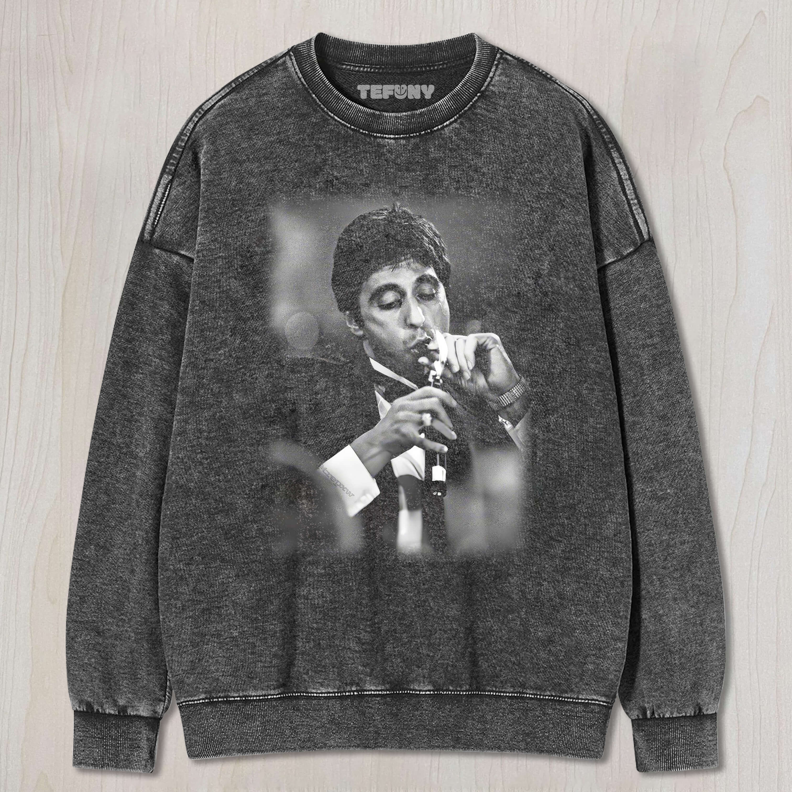 TONY MONTANA SMOKES V1 T-SHIRT