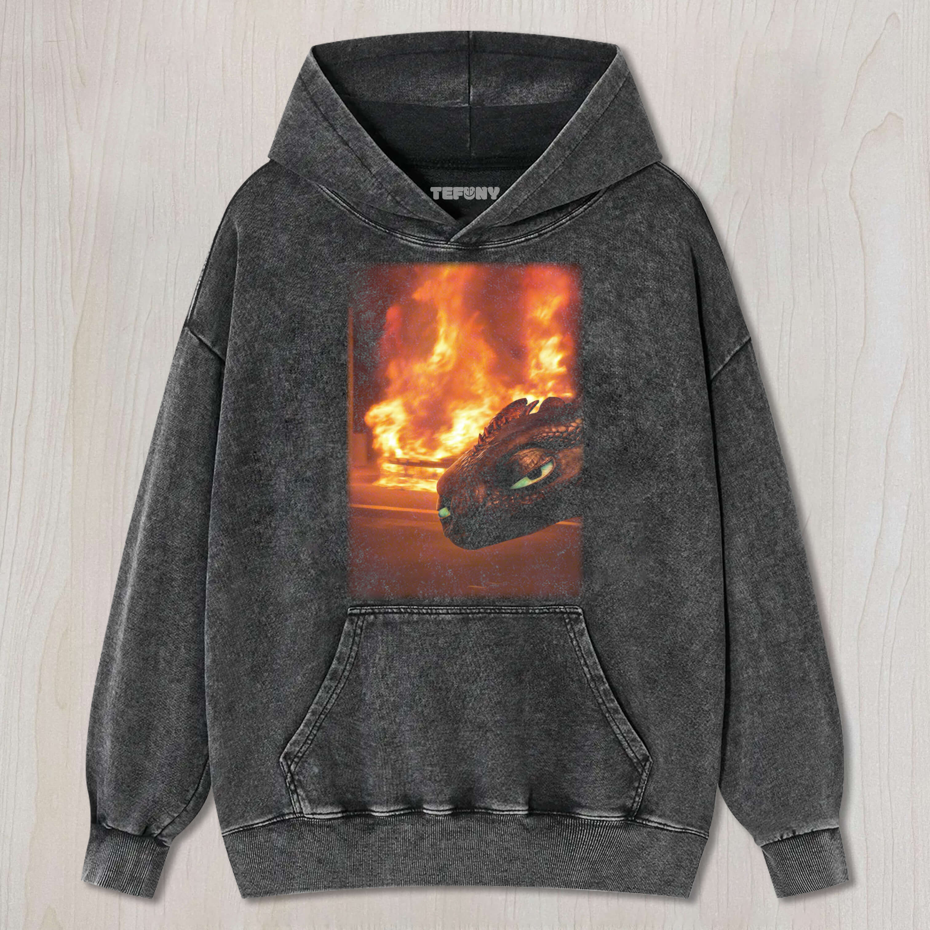 TOOTHLESS AT THE FIRE SCENE T-SHIRT