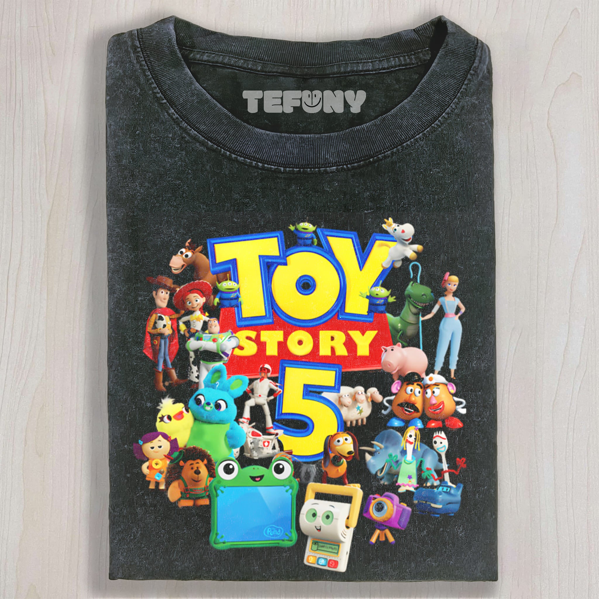 TOY CARTOON V18 UNISEX TEE, TANK TOP, LAYERED LS, SWEATSHIRT & HOODIE