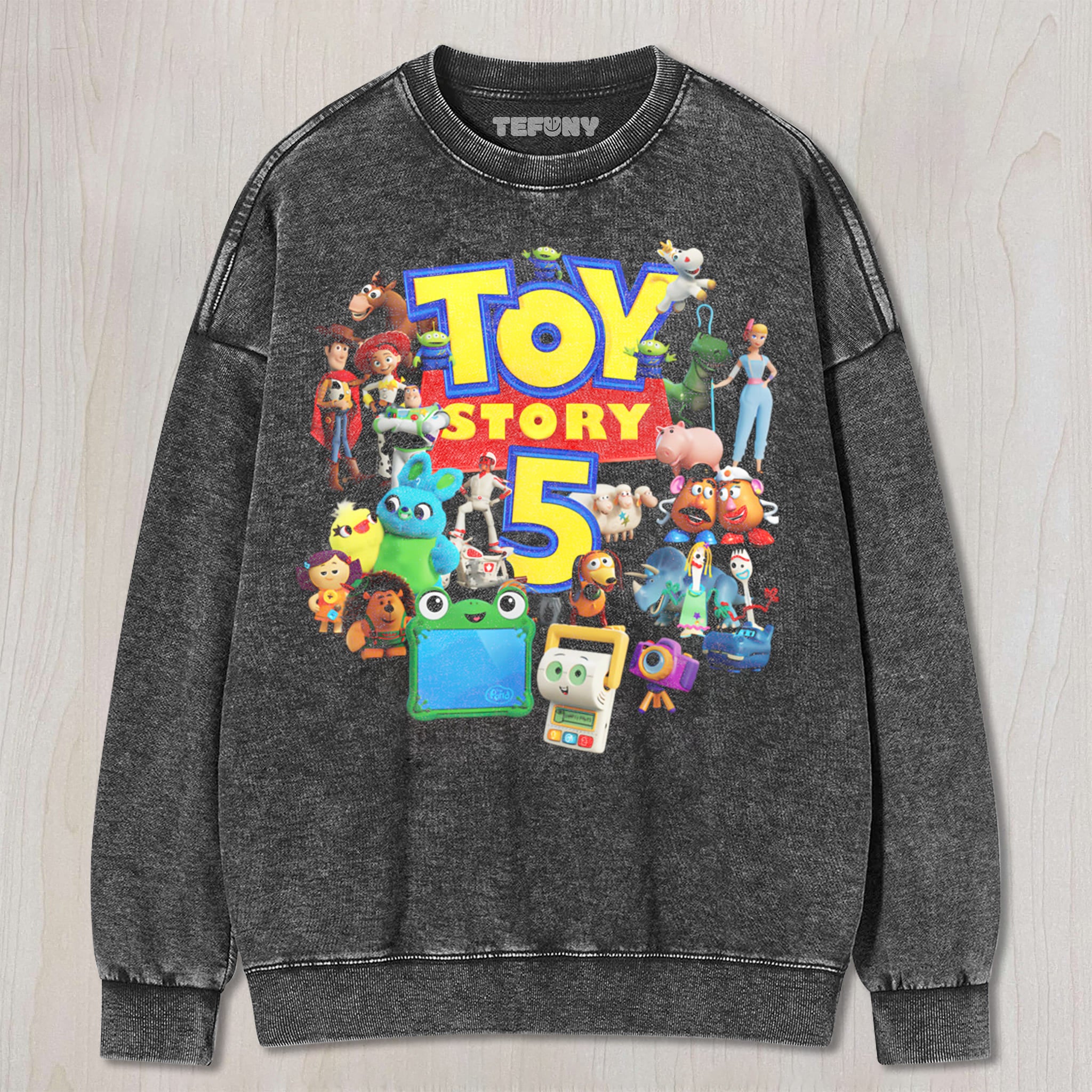 TOY CARTOON V18 UNISEX TEE, TANK TOP, LAYERED LS, SWEATSHIRT & HOODIE