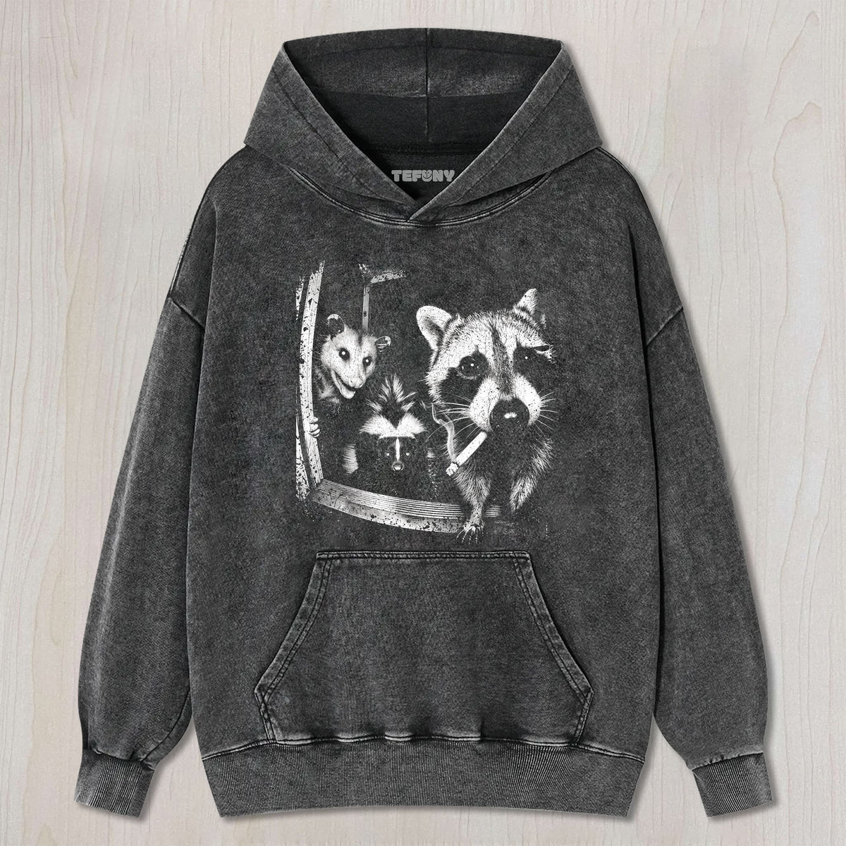 TRASH PANDA NIGHT CREW UNISEX TEE, TANK TOP, LAYERED LS, SWEATSHIRT & HOODIE