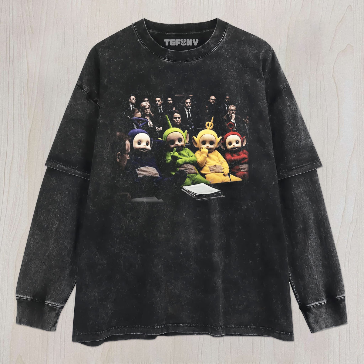TUBBIES V14 UNISEX TEE, TANK TOP, LAYERED LS, SWEATSHIRT & HOODIE