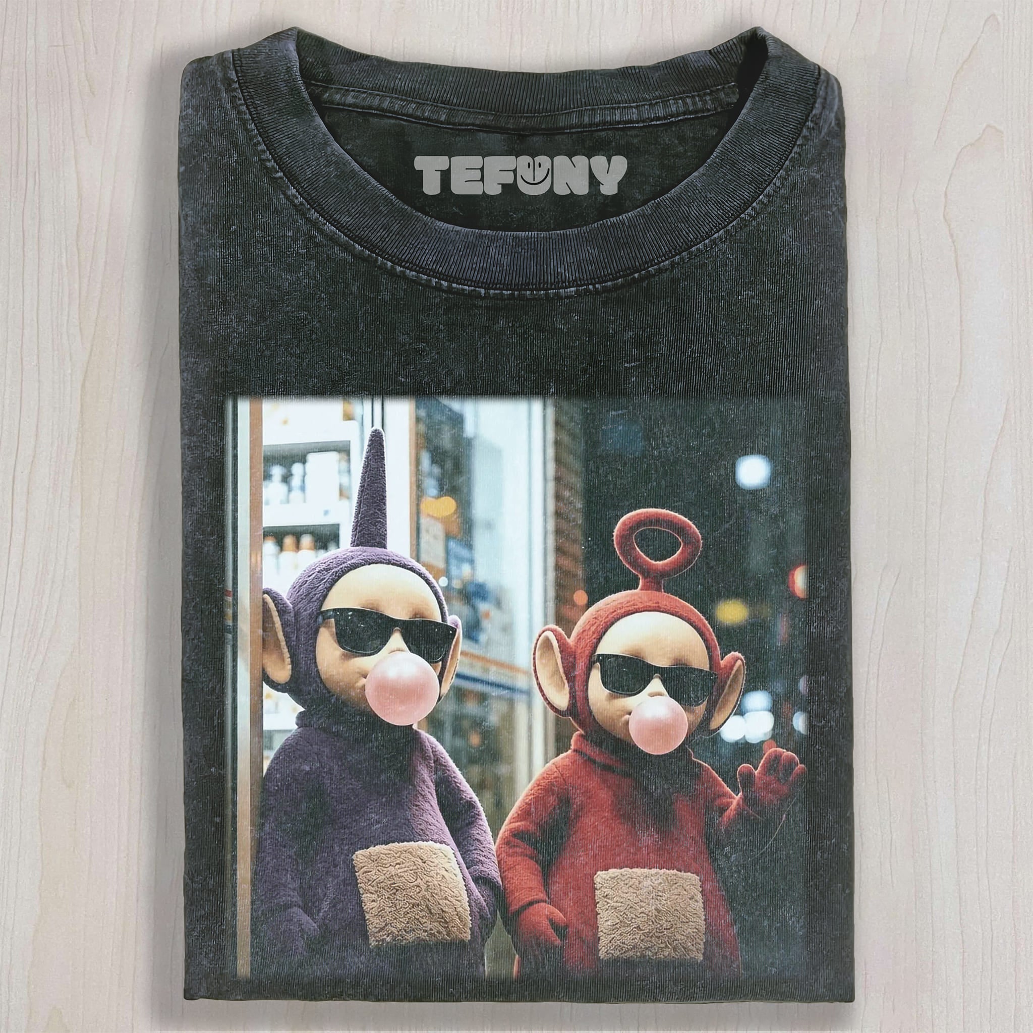 TUBBIES V19 UNISEX TEE, TANK TOP, LAYERED LS, SWEATSHIRT & HOODIE