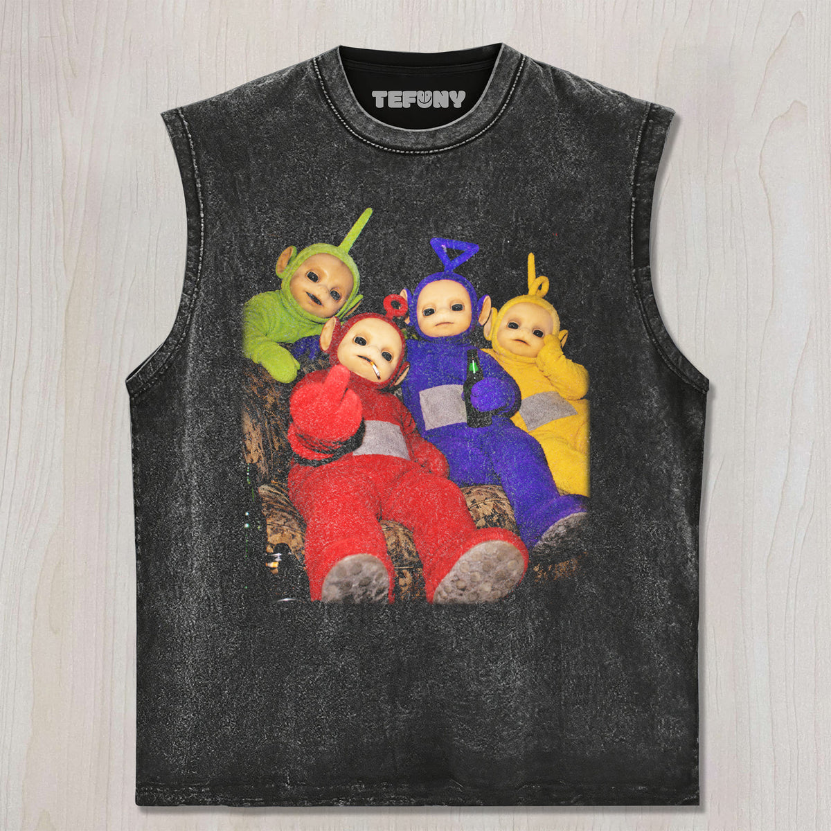 TUBBIES V22 UNISEX TEE, TANK TOP, LAYERED LS, SWEATSHIRT & HOODIE
