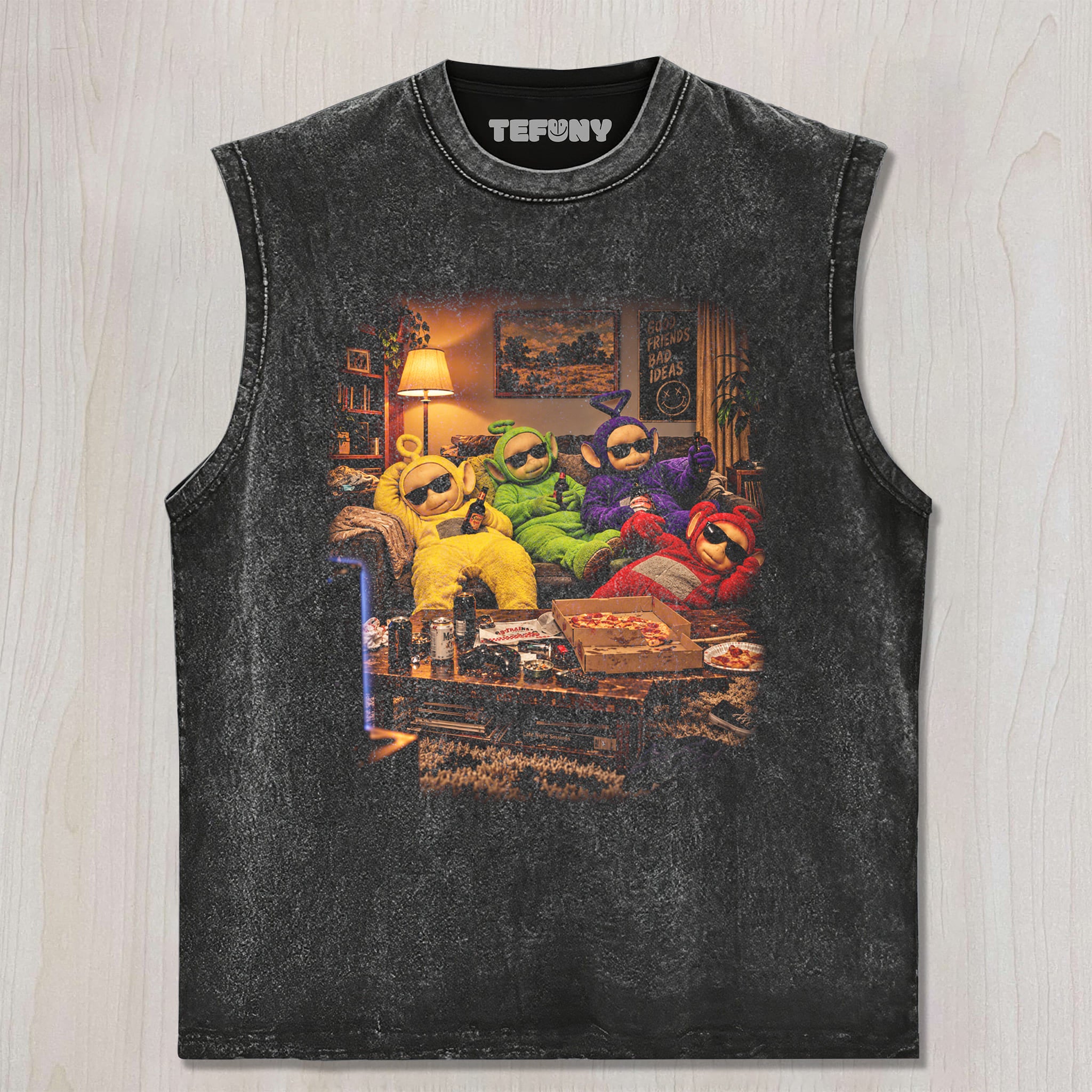 TUBBIES V24 UNISEX TEE, TANK TOP, LAYERED LS, SWEATSHIRT & HOODIE