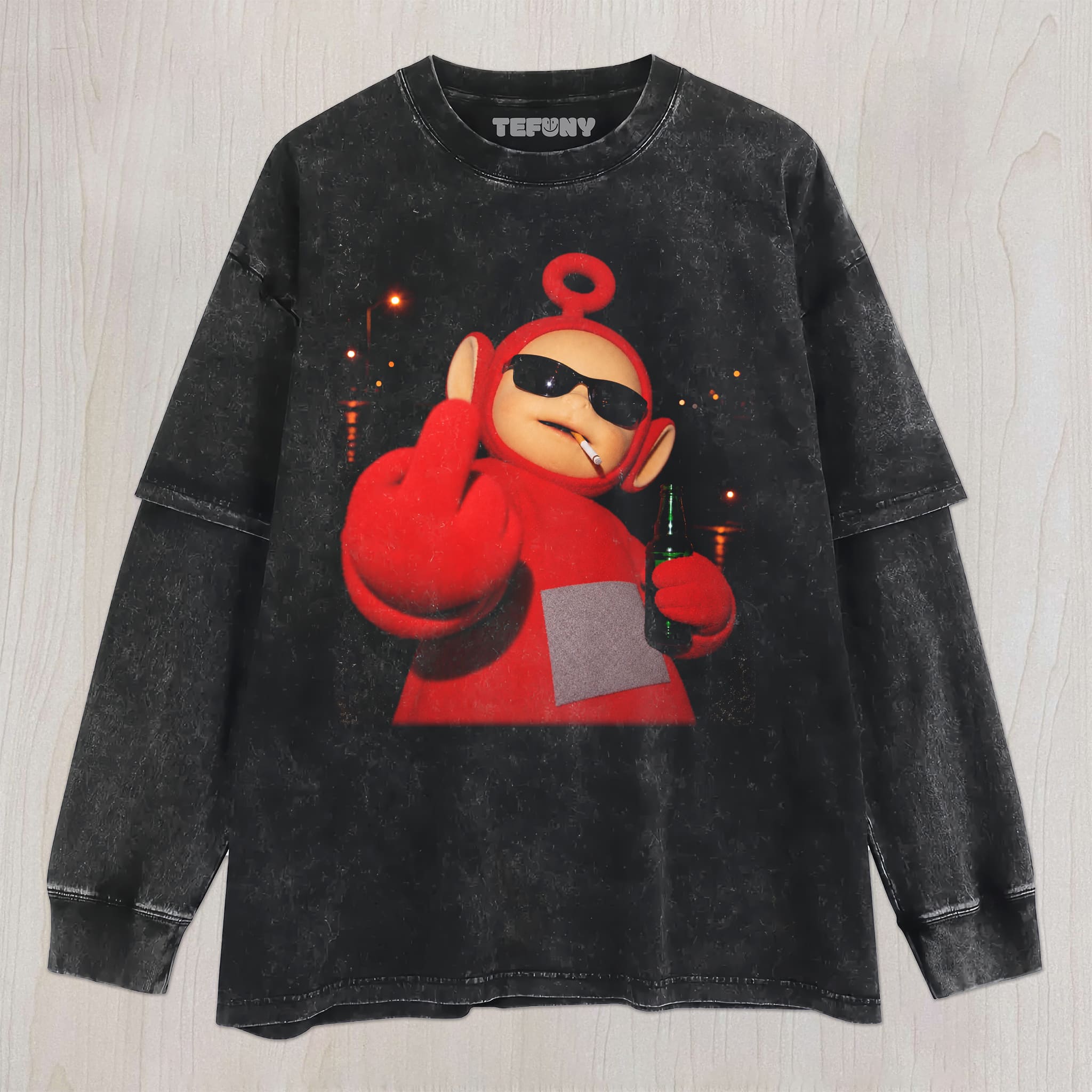 TUBBIES V28 UNISEX TEE, TANK TOP, LAYERED LS, SWEATSHIRT & HOODIE