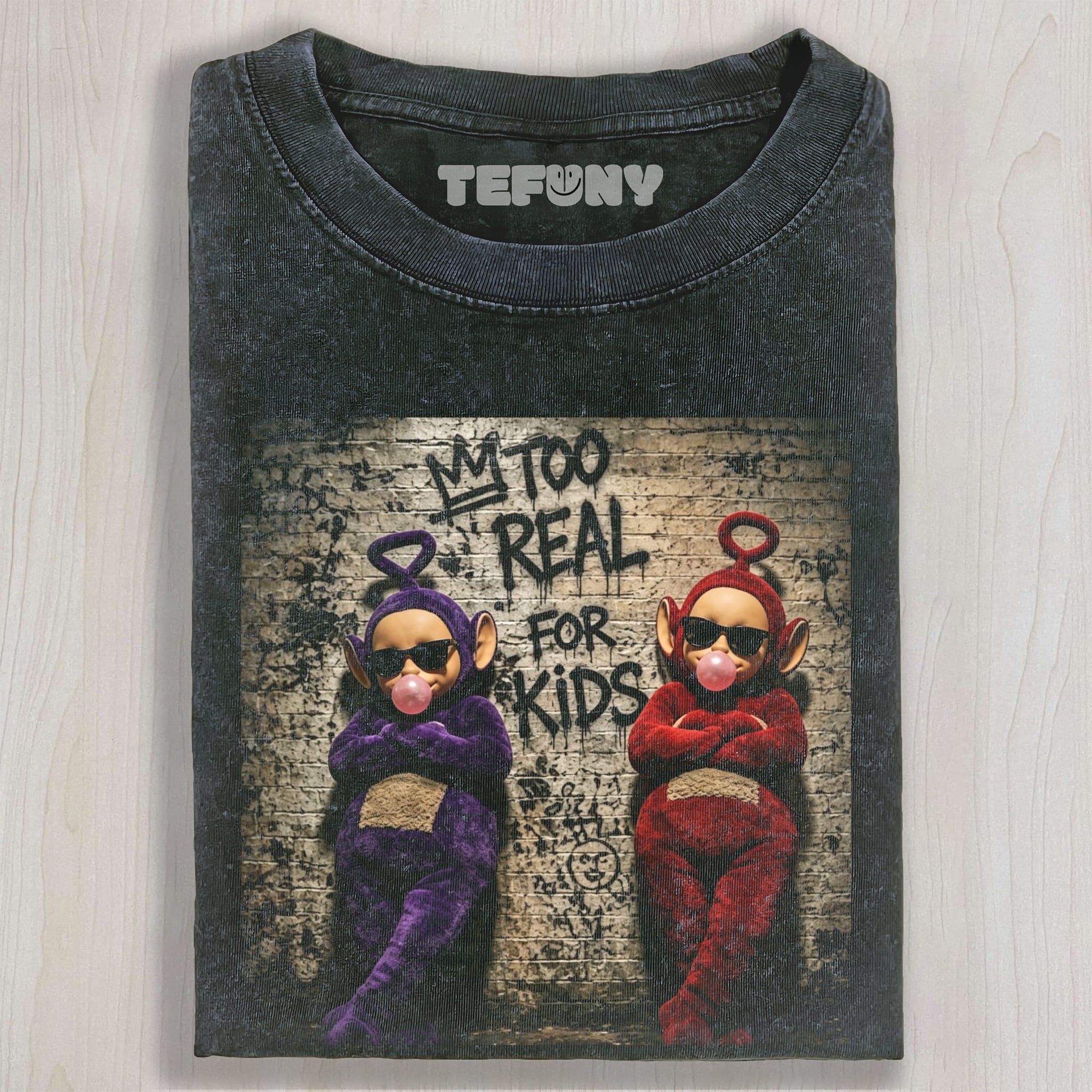 TUBBIES V30 UNISEX TEE, TANK TOP, LAYERED LS, SWEATSHIRT & HOODIE