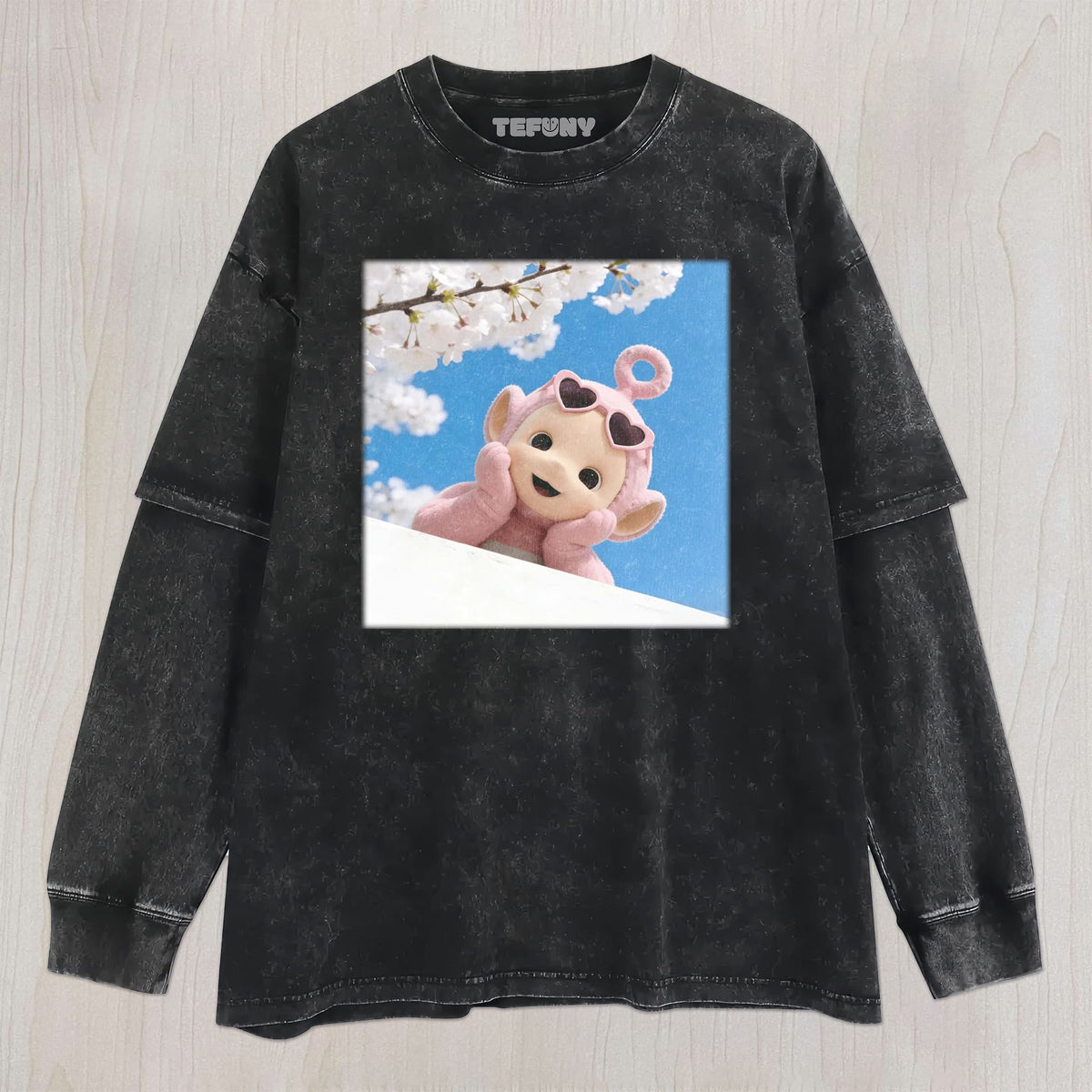 TUBBIES V7 UNISEX TEE, TANK TOP, LAYERED LS, SWEATSHIRT & HOODIE