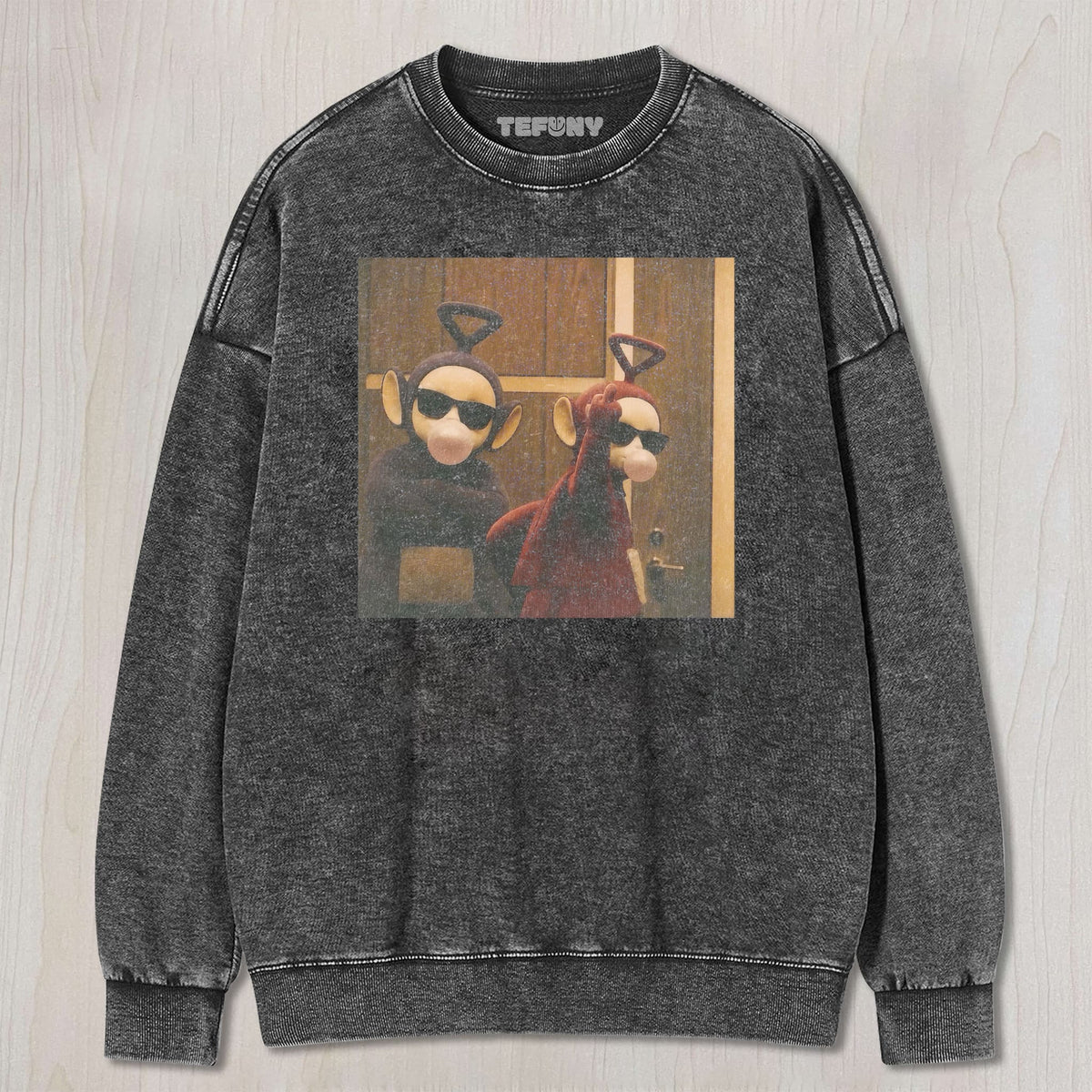 TUBBIES V8 UNISEX TEE, TANK TOP, LAYERED LS, SWEATSHIRT & HOODIE