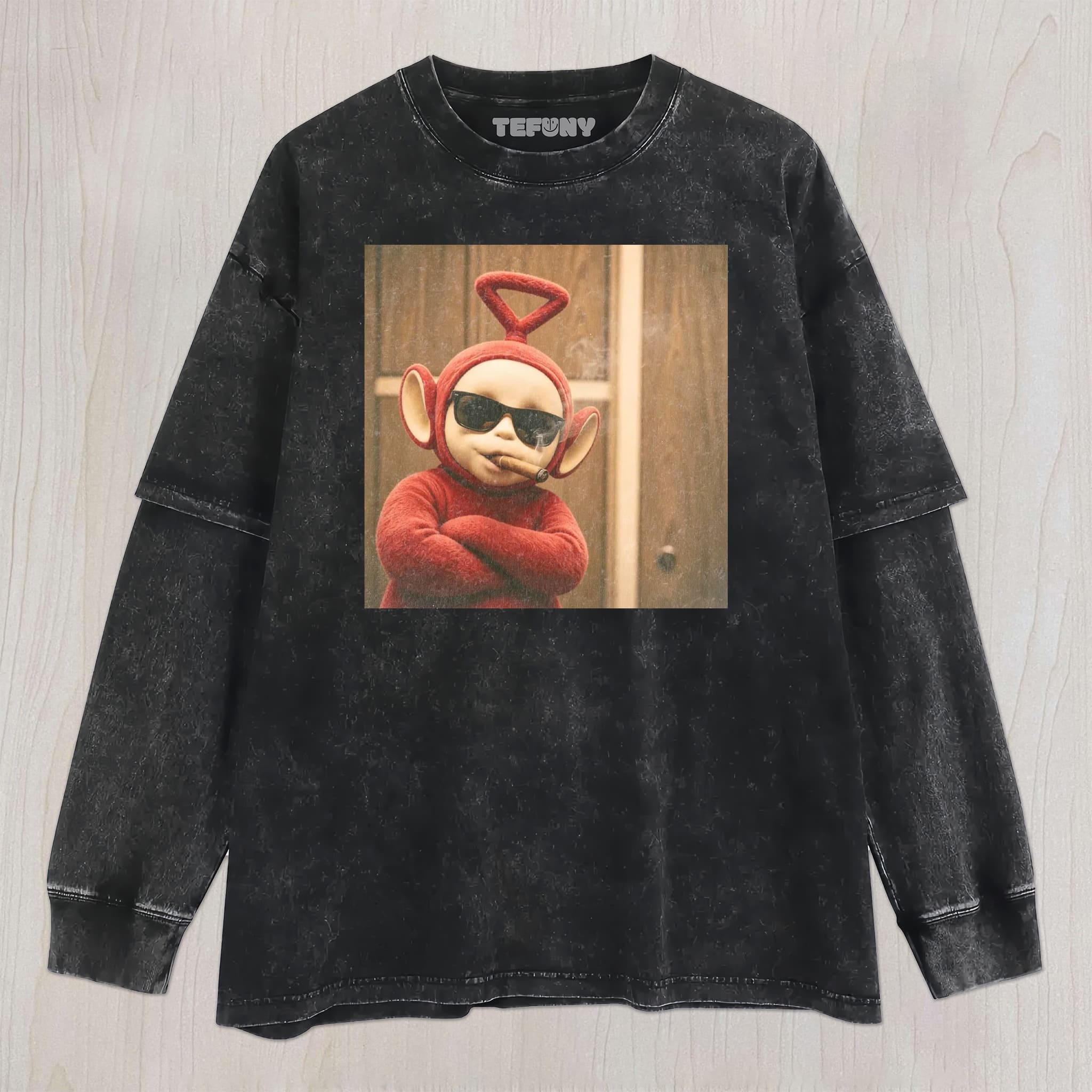 TUBBIES V9 UNISEX TEE, TANK TOP, LAYERED LS, SWEATSHIRT & HOODIE