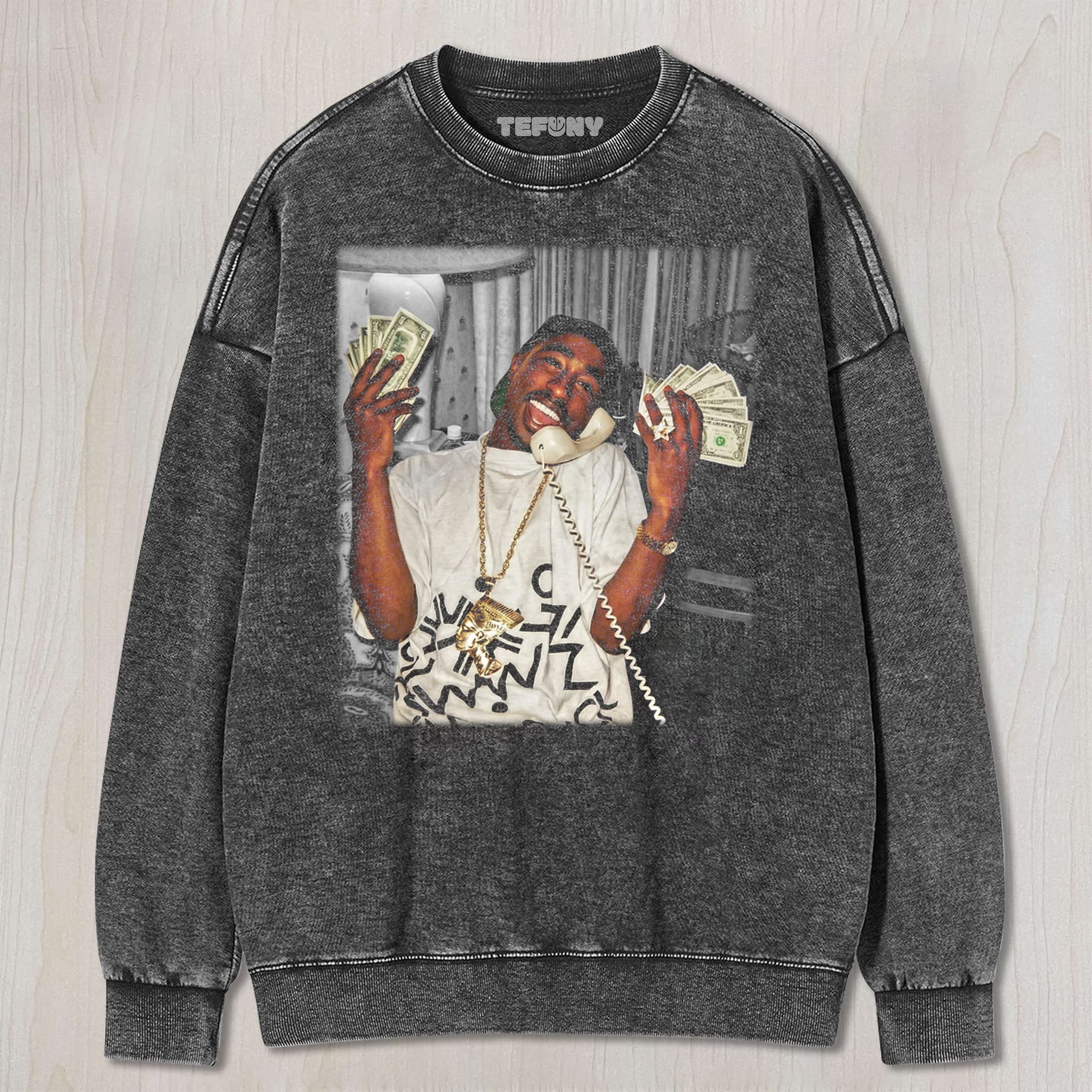 TUPAC SHAKUR V5 UNISEX TEE, TANK TOP, LAYERED LS, SWEATSHIRT & HOODIE