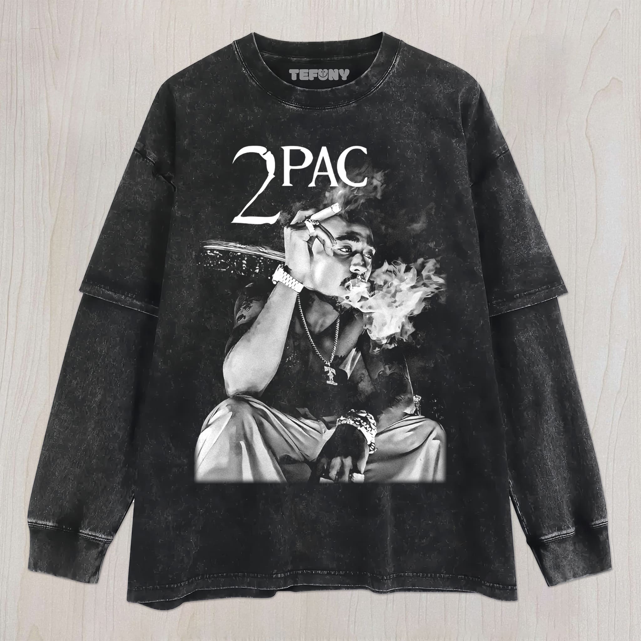 TUPAC SHAKUR V7 UNISEX TEE, TANK TOP, LAYERED LS, SWEATSHIRT & HOODIE