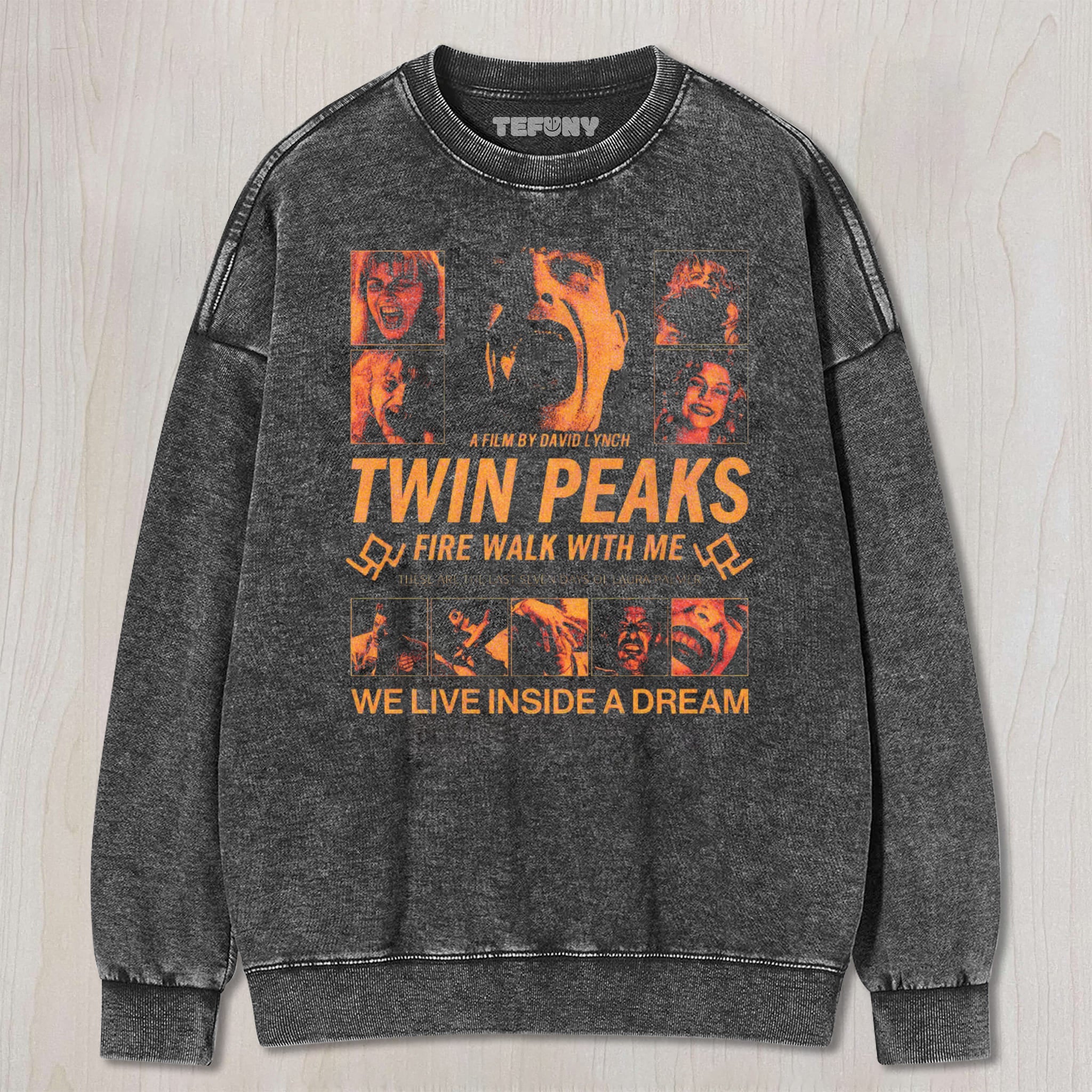 TWIN PEAKS FIRE WALK WITH ME V5 UNISEX TEE, TANK TOP, LAYERED LS, SWEATSHIRT & HOODIE