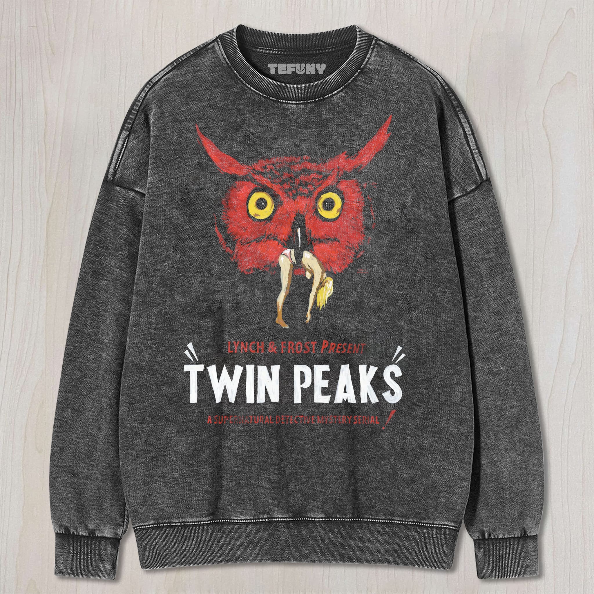 TWIN PEAKS FIRE WALK WITH ME V7 UNISEX TEE, TANK TOP, LAYERED LS, SWEATSHIRT & HOODIE