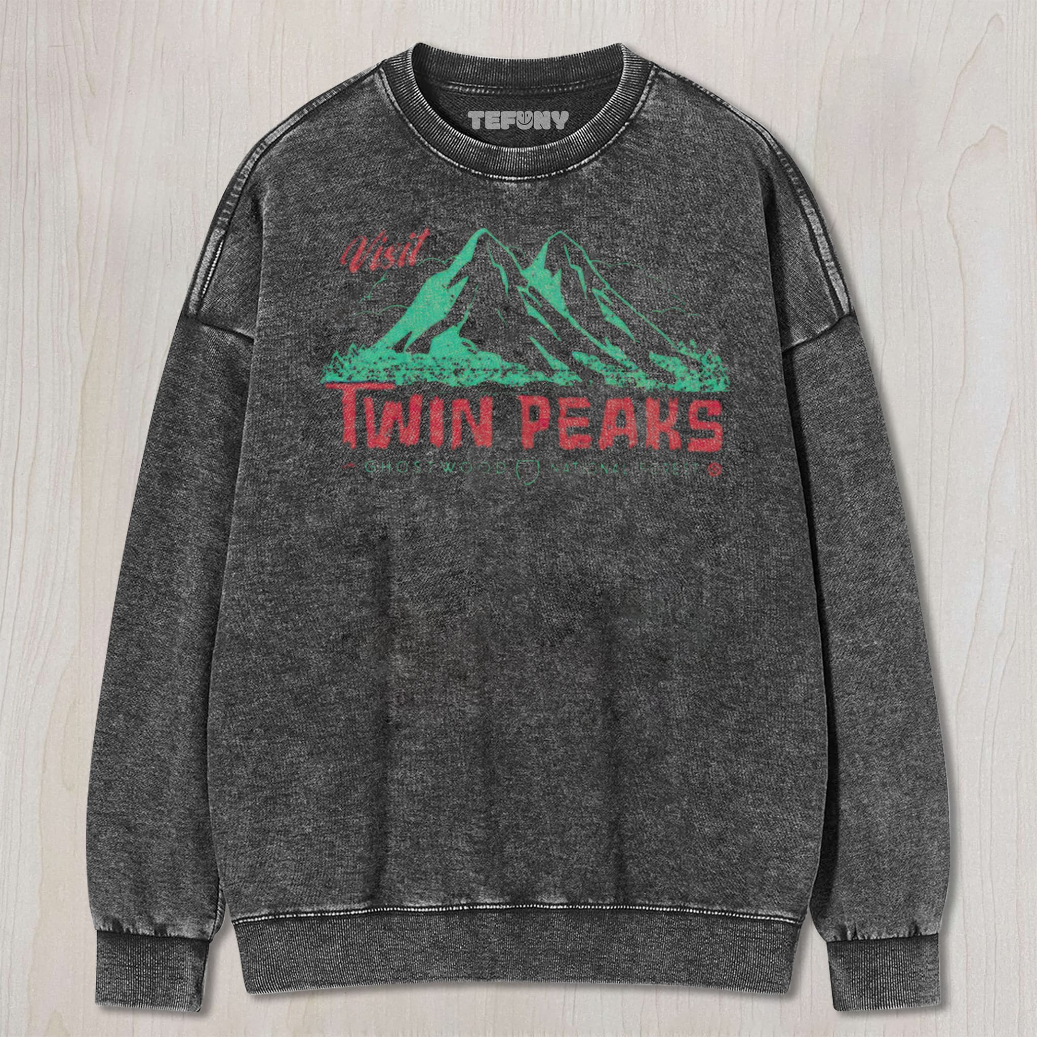 TWIN PEAKS FIRE WALK WITH ME V8 UNISEX TEE, TANK TOP, LAYERED LS, SWEATSHIRT & HOODIE